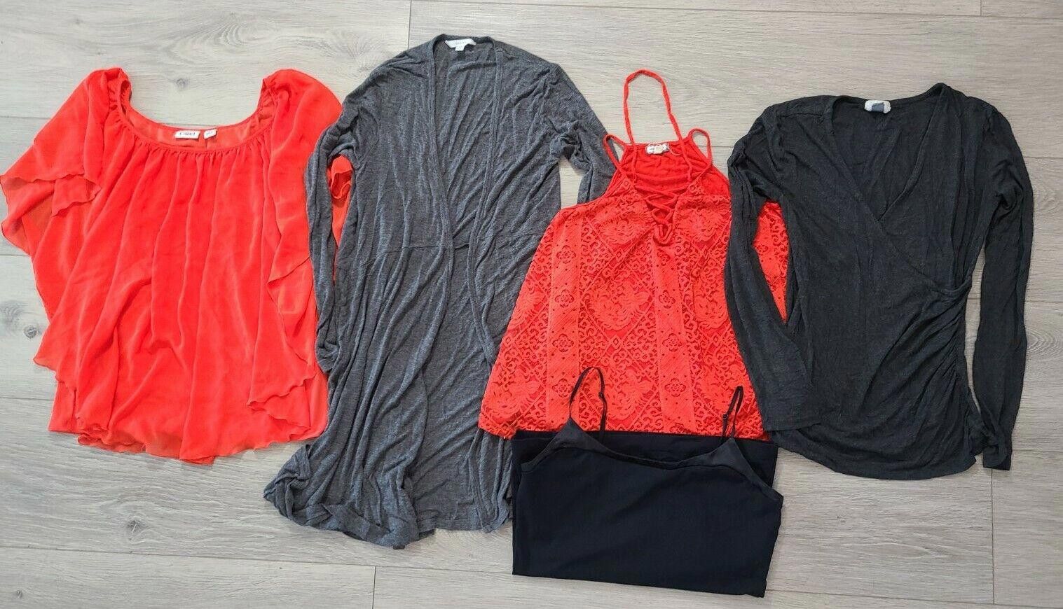 Banana Republic Womens Medium Tops Lot Tank And Long Sleeve Duster Sweater Size ONE SIZE - 4 Thumbnail