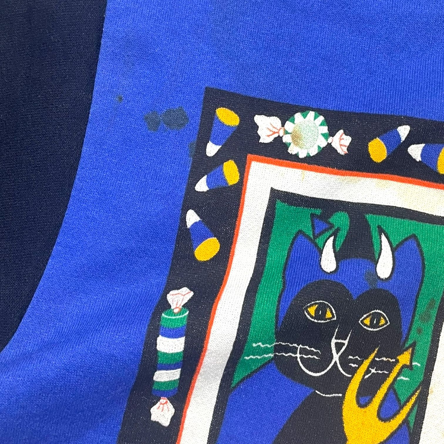 Other Vintage Spumonu by Franko Cat Art Sweatshirt Size US S / EU 44-46 / 1 - 6 Thumbnail