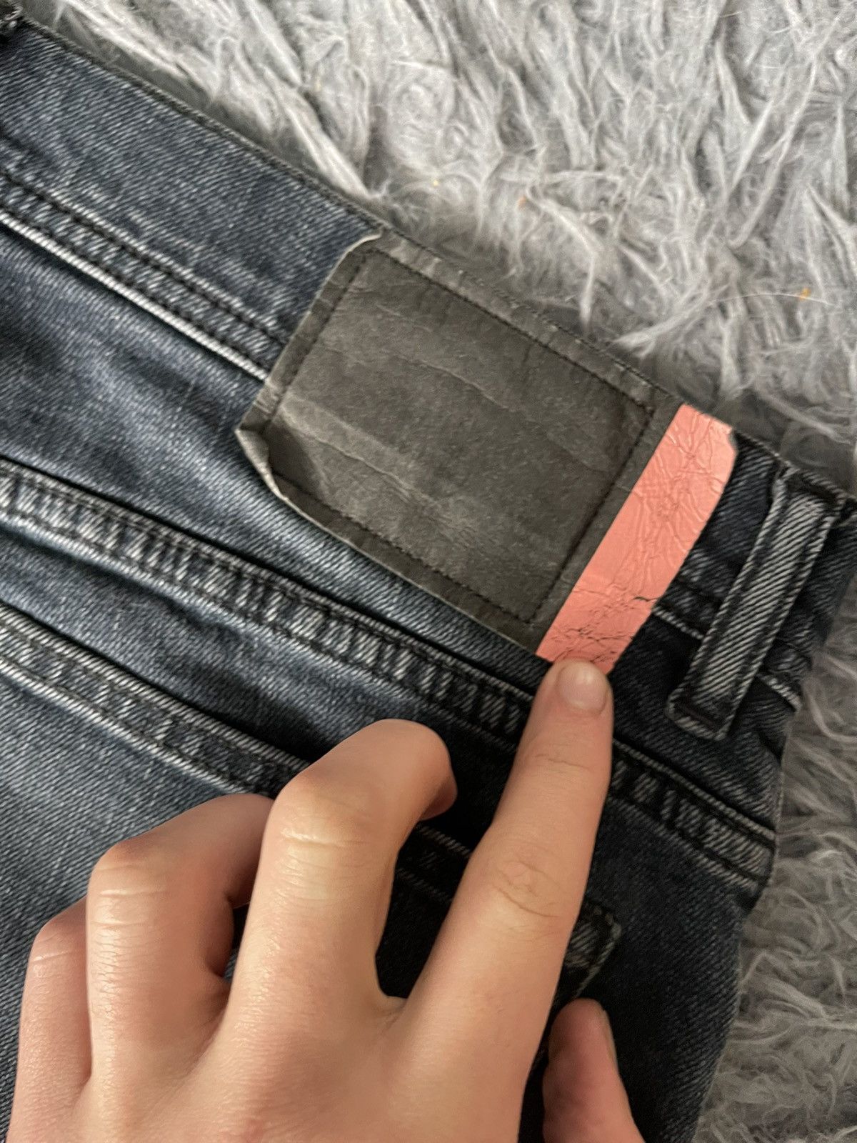 Acne Studios Acne Studios Bla konst avant garde skinny fit graphite jeans Size US 34 / EU 50 - 14 Thumbnail