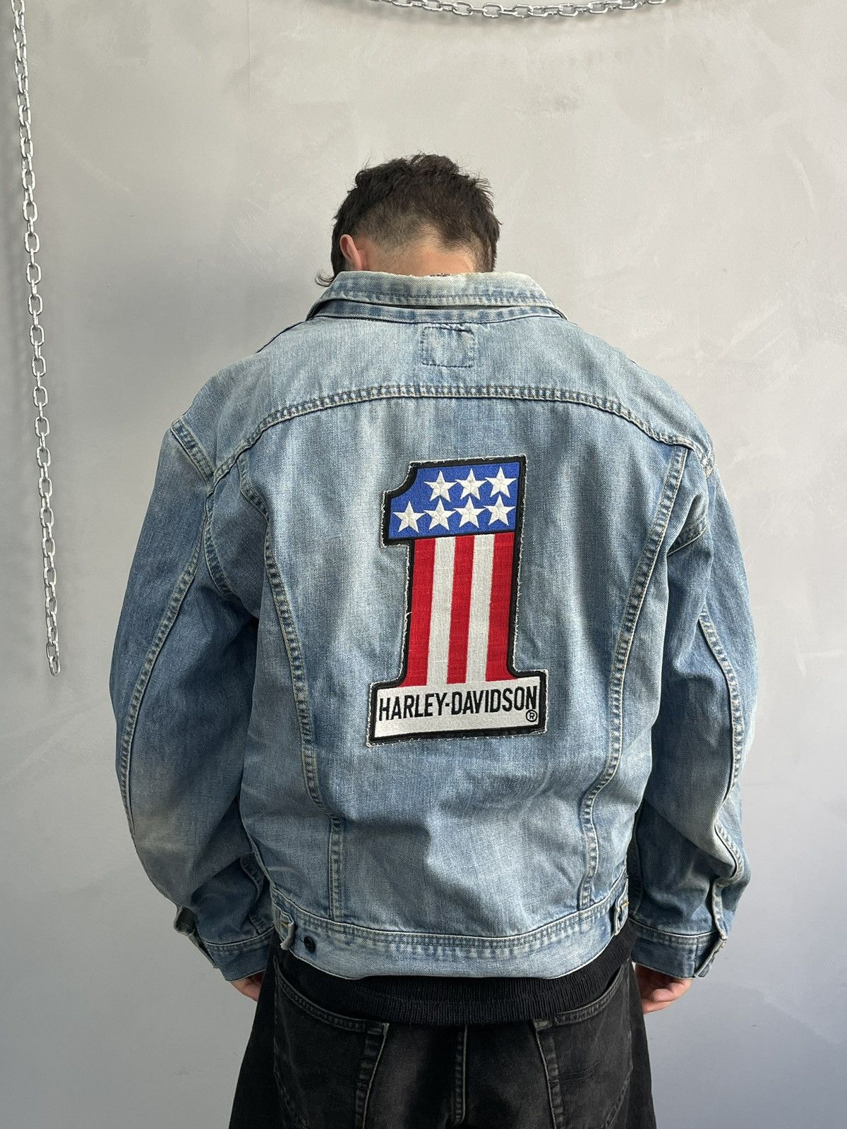 Lee Rare lee storm rider denim 90s jacket harley davidson y2k Size US XL / EU 56 / 4 - 7 Thumbnail