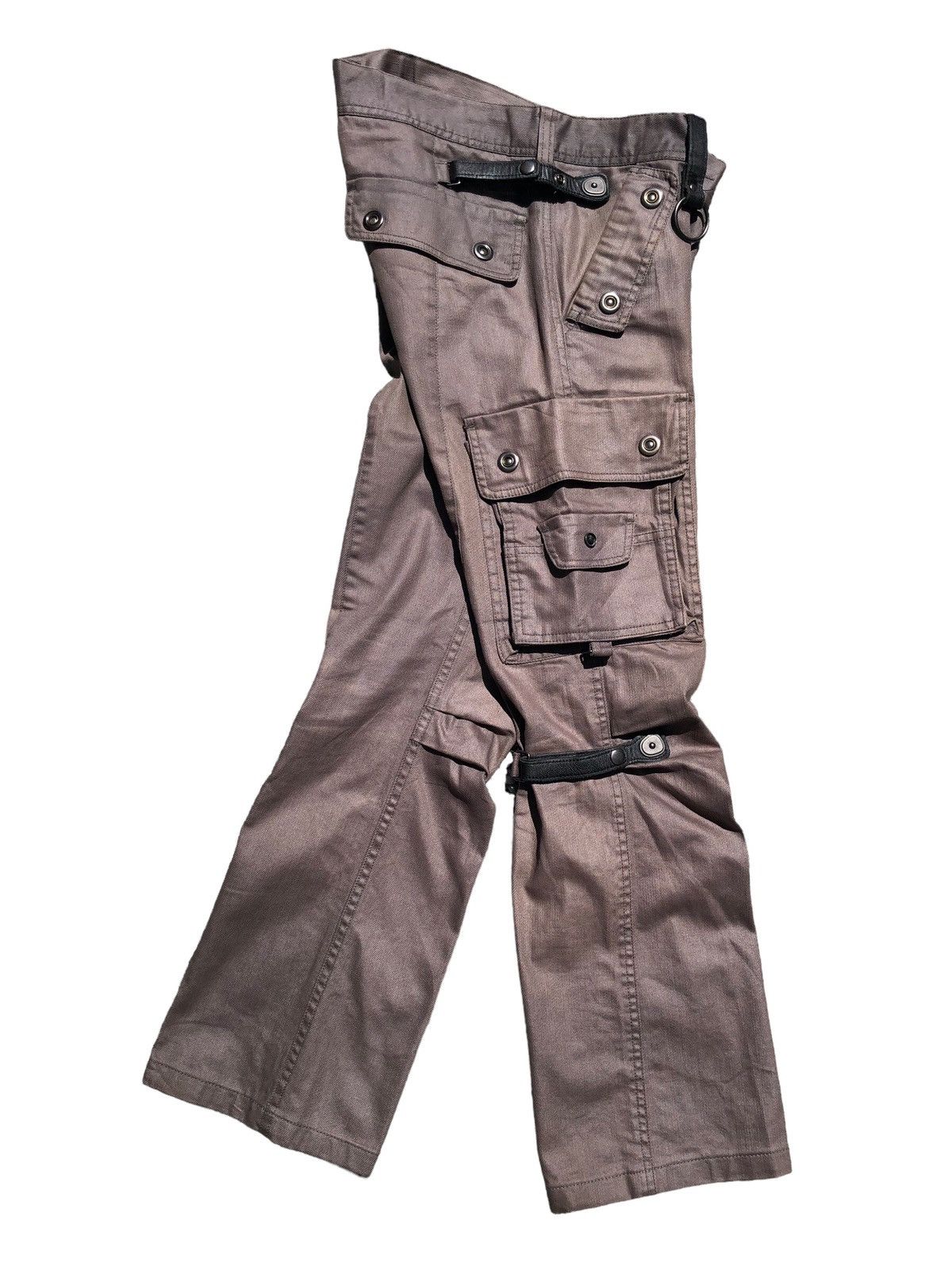 Tornado Mart waxed utility cargo pants