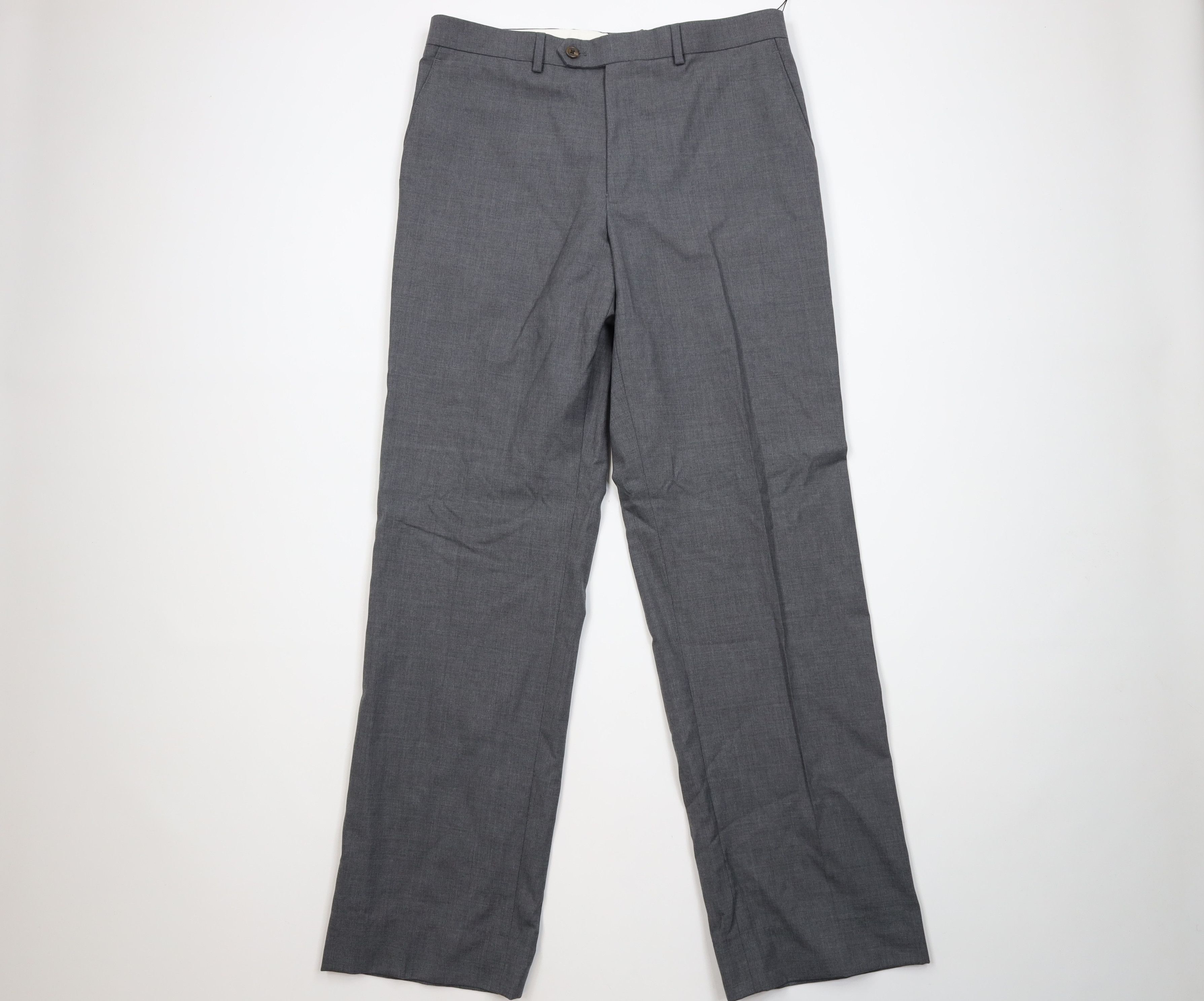 Ralph Lauren Deadstock Vintage Ralph Lauren Wide Leg Chino Pants Gray Size US 34 / EU 50 - 1 Thumbnail