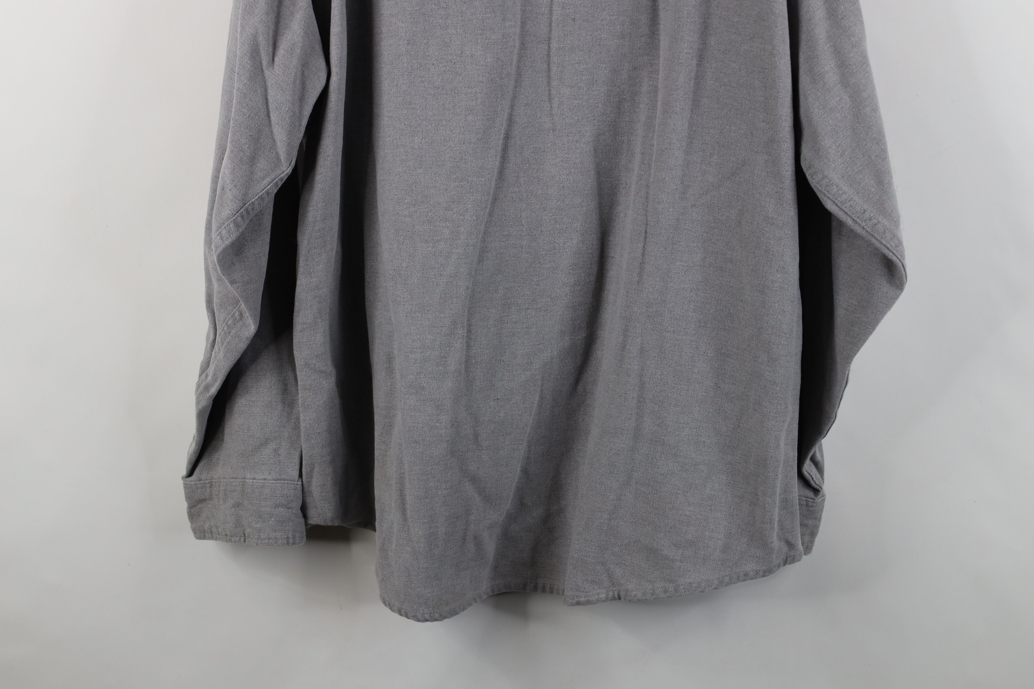 Vintage Vintage 70s Streetwear Chamois Collared Button Shirt USA Size US XL / EU 56 / 4 - 13 Thumbnail