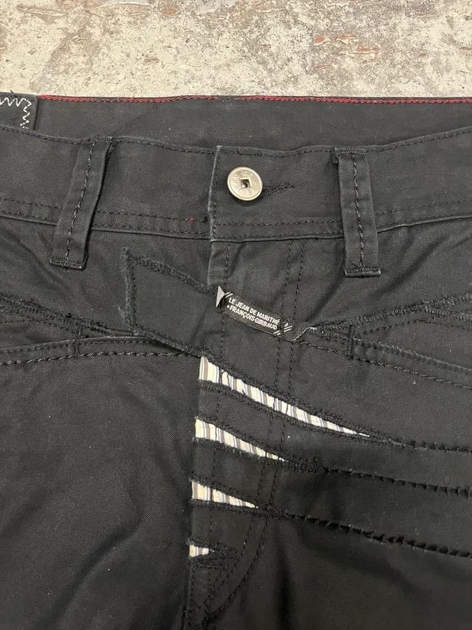 Designer × Marithe + Francois Girbaud × Vintage 2000s Marithé + François Claws Effect Obsucre Pants Size US 32 / EU 48 - 8 Thumbnail