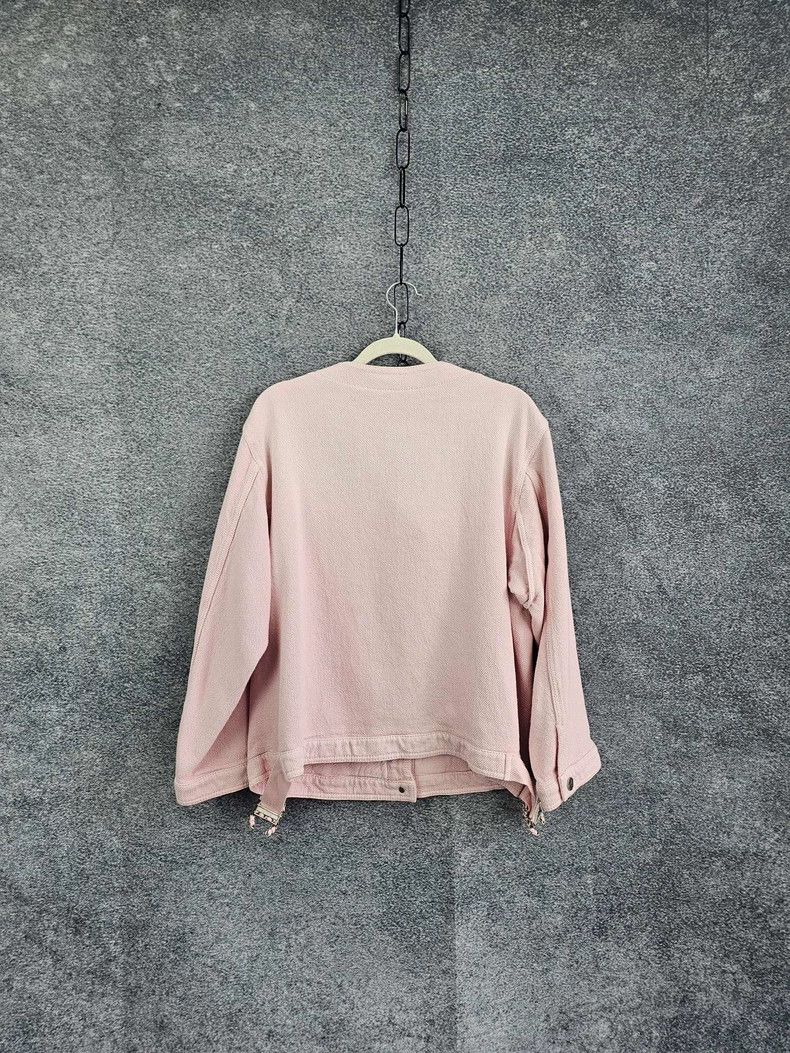 Chanel Chanel Solid color round-neck denim jacket Size XS / US 0-2 / IT 36-38 - 3 Thumbnail