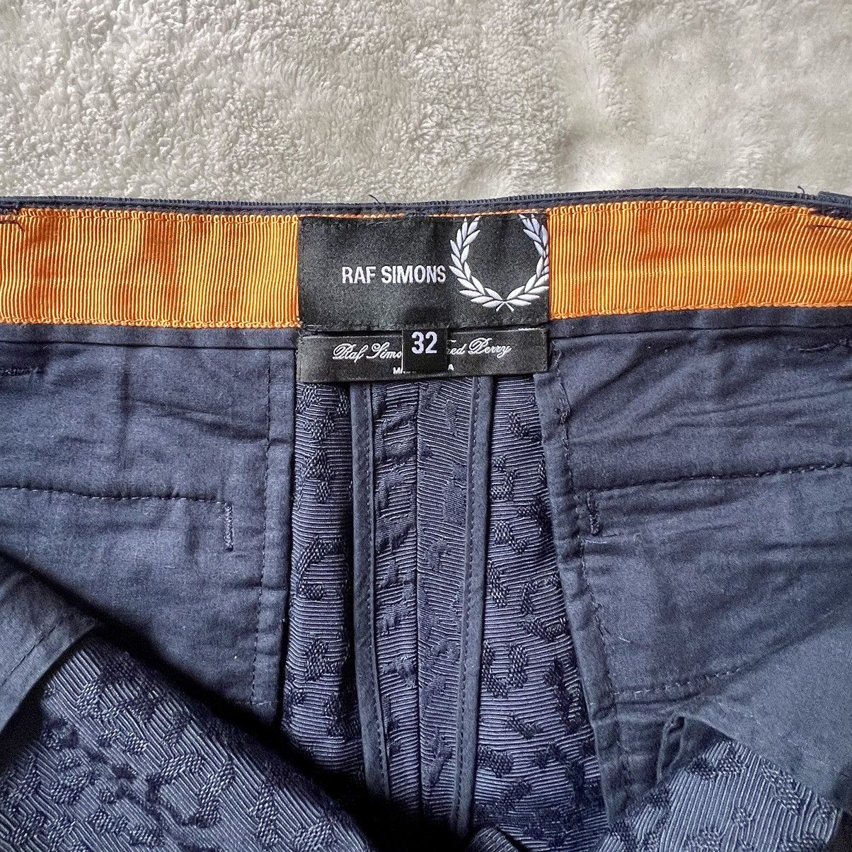Fred Perry × Raf Simons RAF Simons x Fred Perry Tonal Leopard Slim Fit Short Size US 32 / EU 48 - 4 Thumbnail
