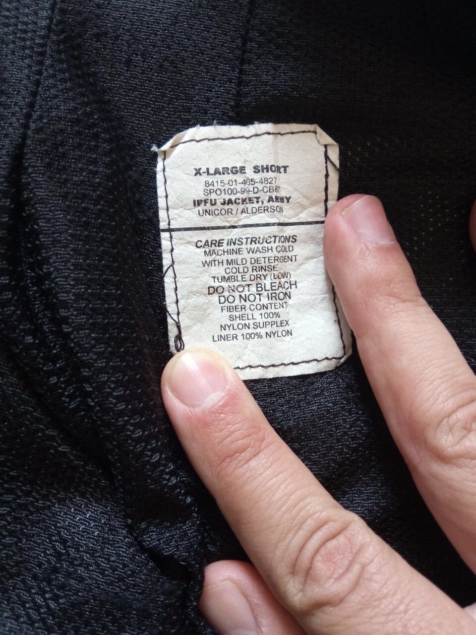 Vintage US Army IPFU Jacket Size US XL / EU 56 / 4 - 8 Thumbnail