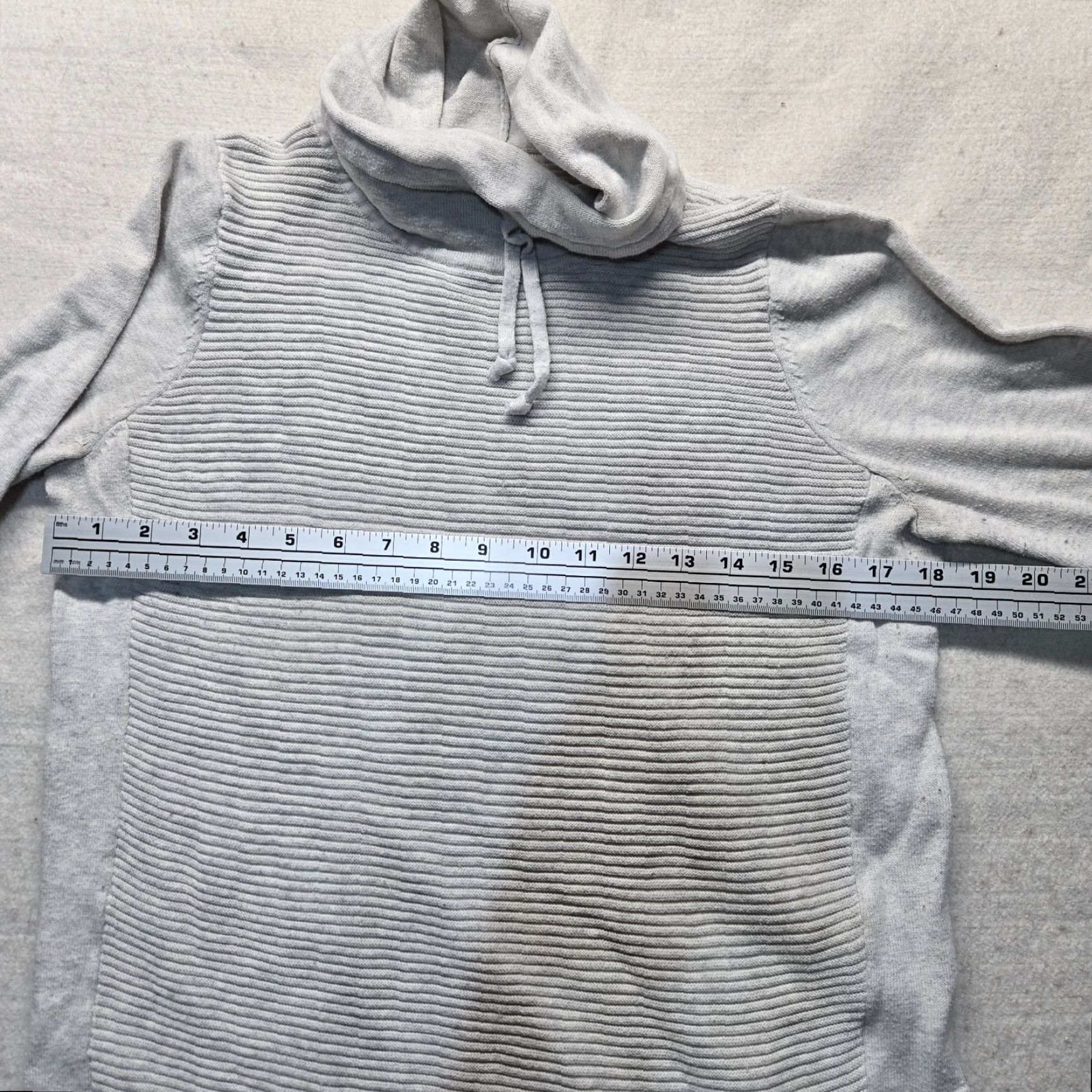 Vintage Artisan NY Sweater Women's M Medium Gray Turtle Neck Oversized Knit Pullover Size M / US 6-8 / IT 42-44 - 5 Thumbnail