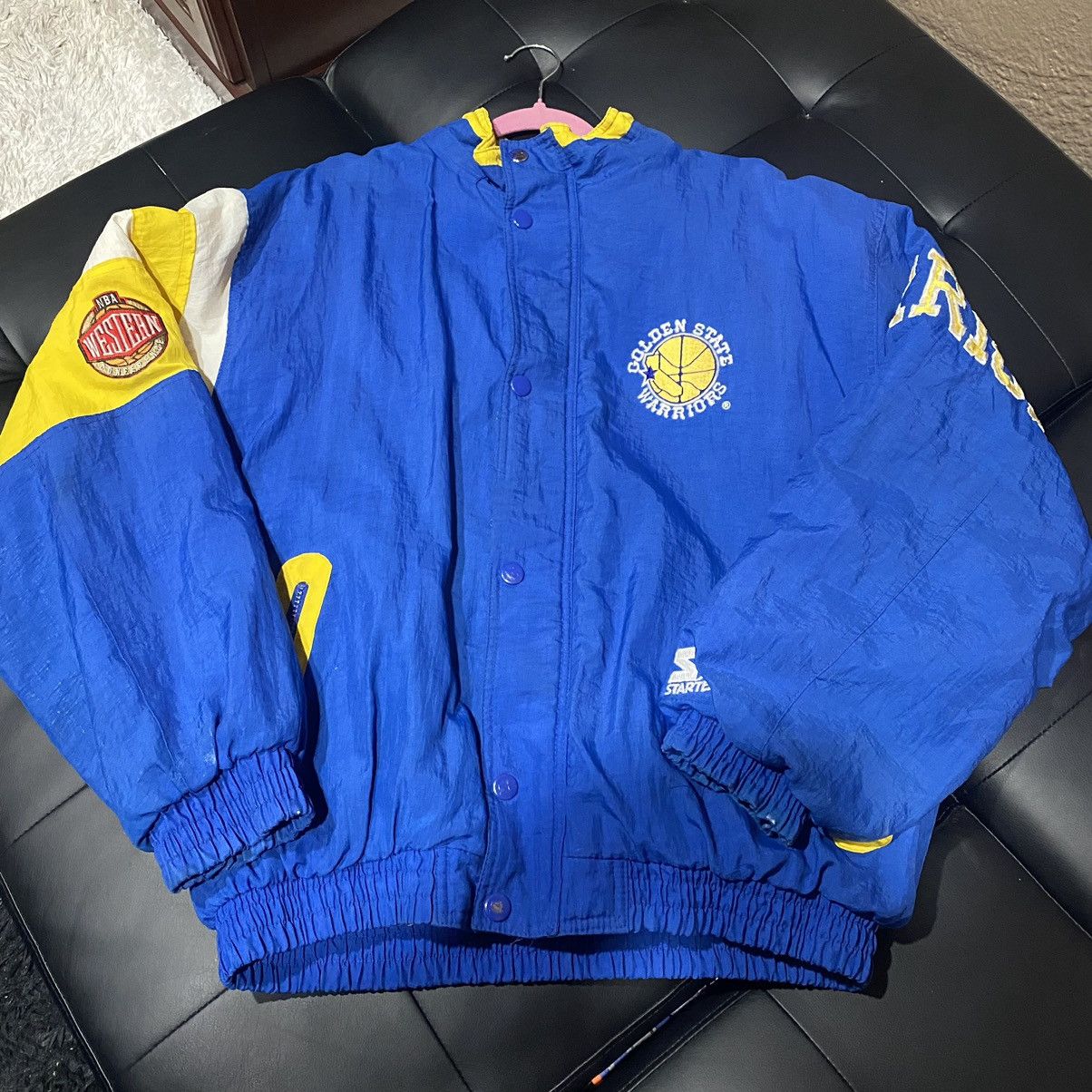 New NBA Golden State Warriors popular Starter Jacket Size Large