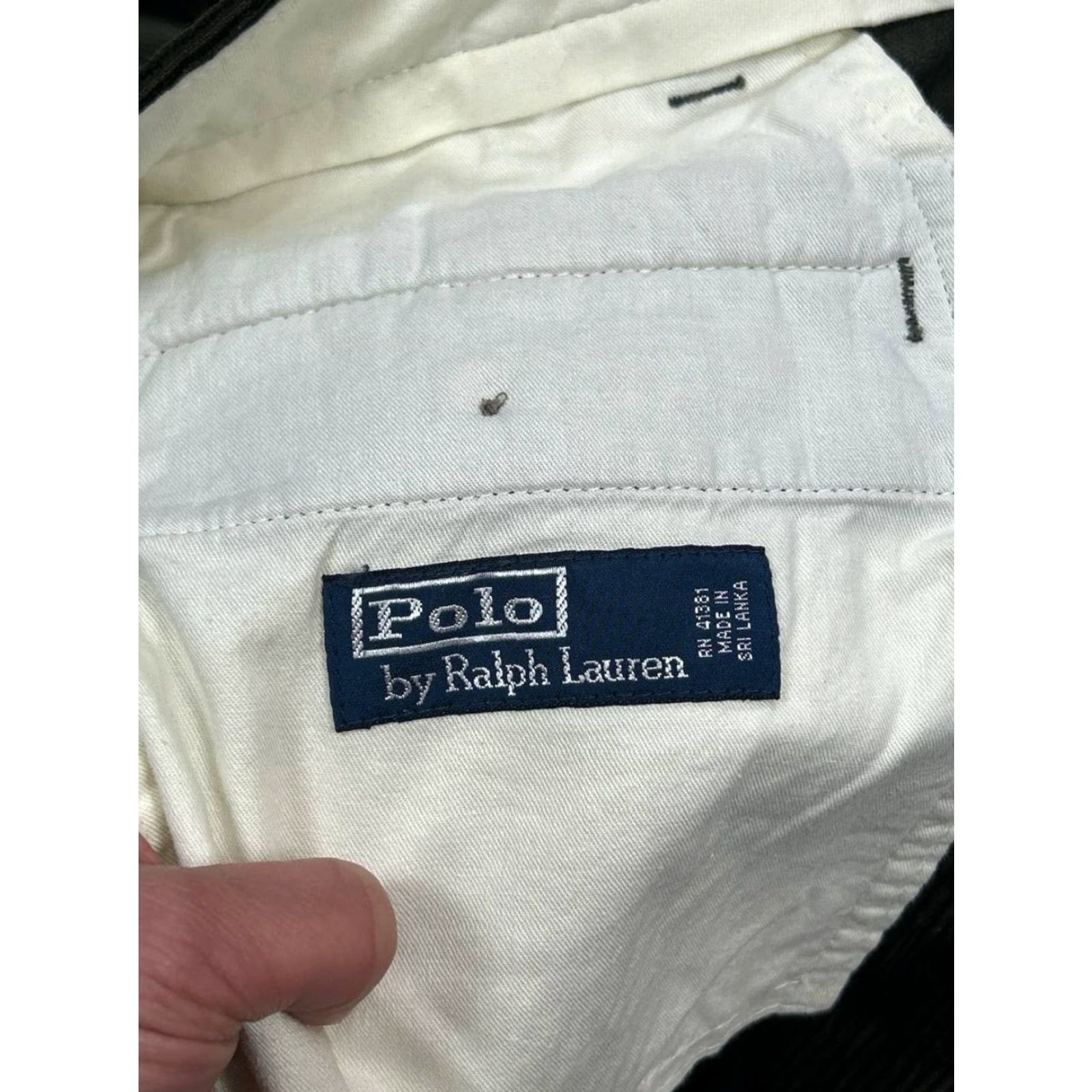 Polo Ralph Lauren VINTAGE Polo Ralph Lauren Chino Pants Mens 38x30 Green Corduroy Cotton Casual Size US M / EU 48-50 / 2 - 7 Thumbnail