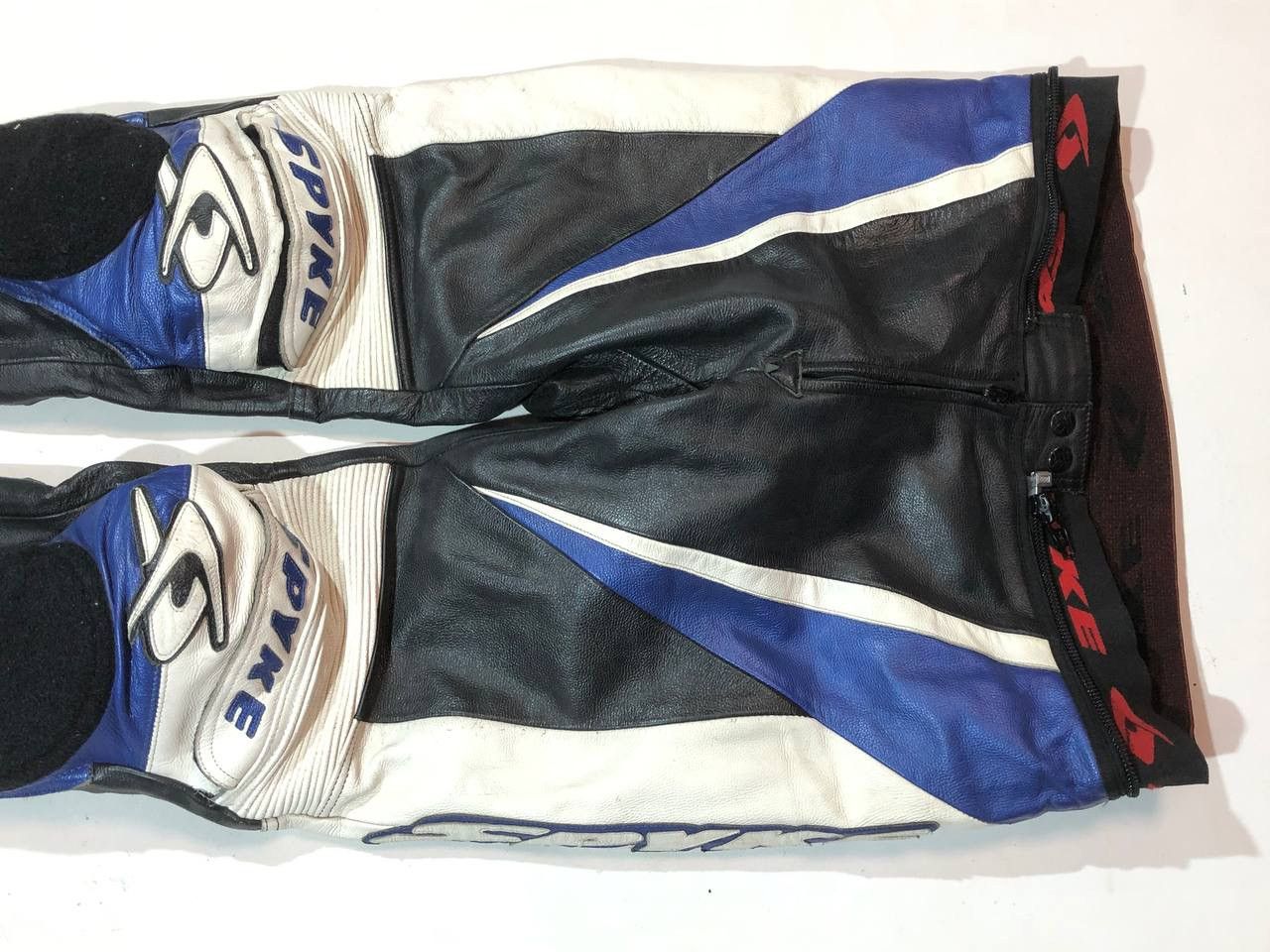 Leather Spyke Vintage Racing Motorcycle Leather Pants Size US 36 / EU 52 - 3 Thumbnail