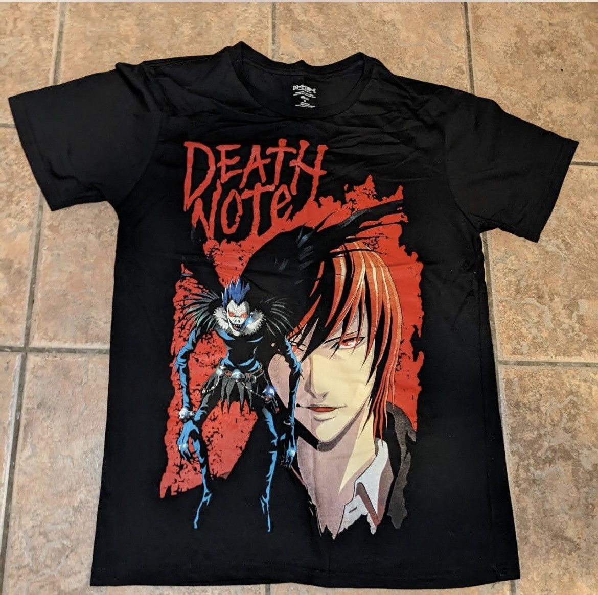 Other DEATH NOTE LIGHT YAGAMI & RYUK TSHIRT OFFICIALLY LICENSED Size US M / EU 48-50 / 2 - 2 Thumbnail