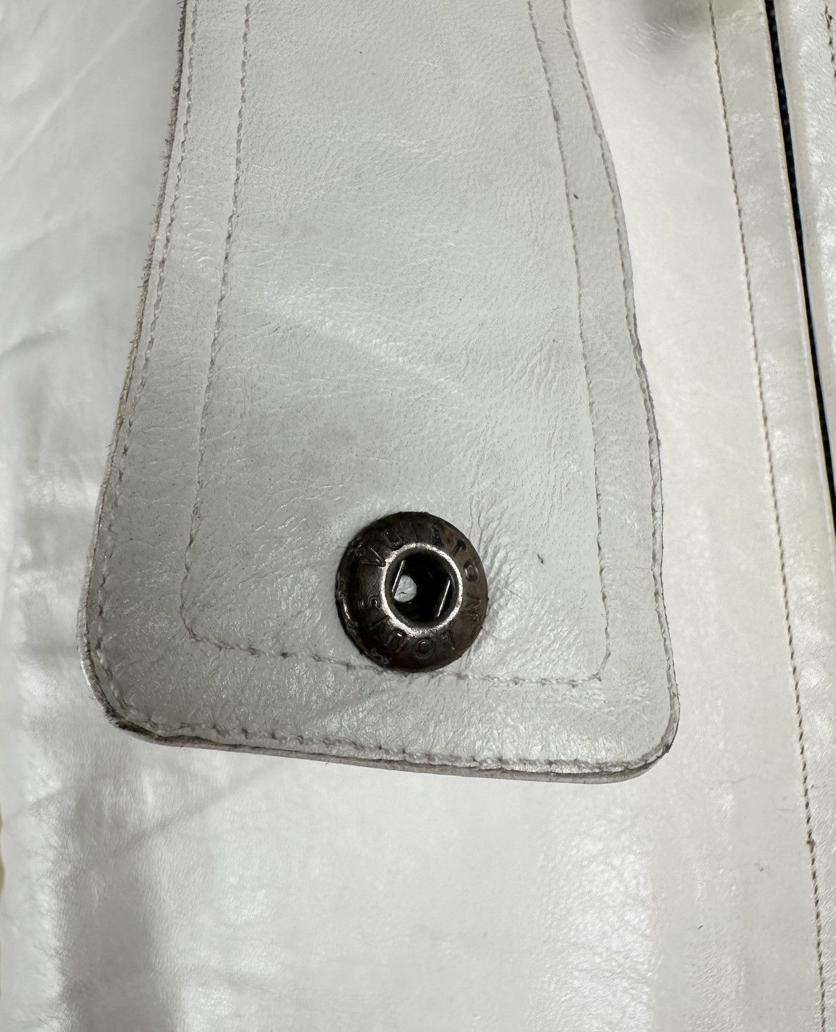 Louis Vuitton Louis Vuitton - Lambskin Leather Biker Jacket - Multi Straps Size XS / US 0-2 / IT 36-38 - 14 Thumbnail