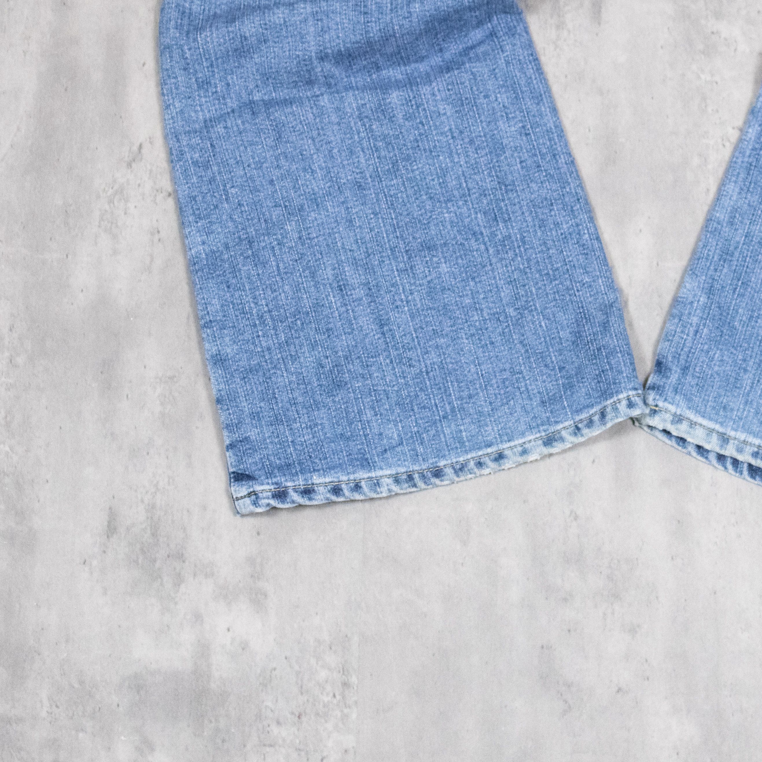 Japanese Brand Y2K 2000's Midwash Baggy Relax Fit Wide JNCO Denim Pant's Size US 34 / EU 50 - 14 Thumbnail