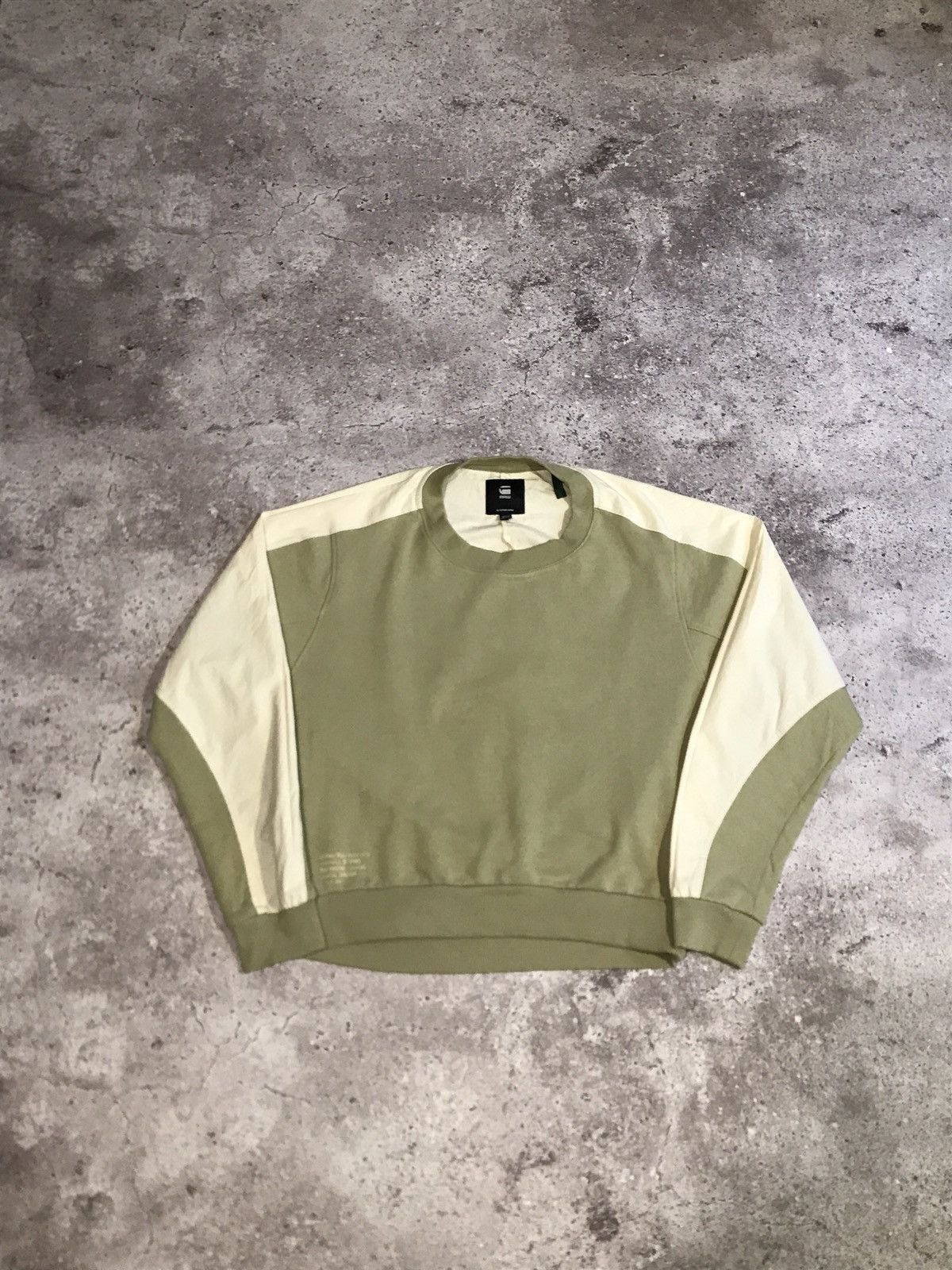G-Star Vintage Sweatshirt Gstar Embroiled Logo White M Size US M / EU 48-50 / 2 - 1 Thumbnail