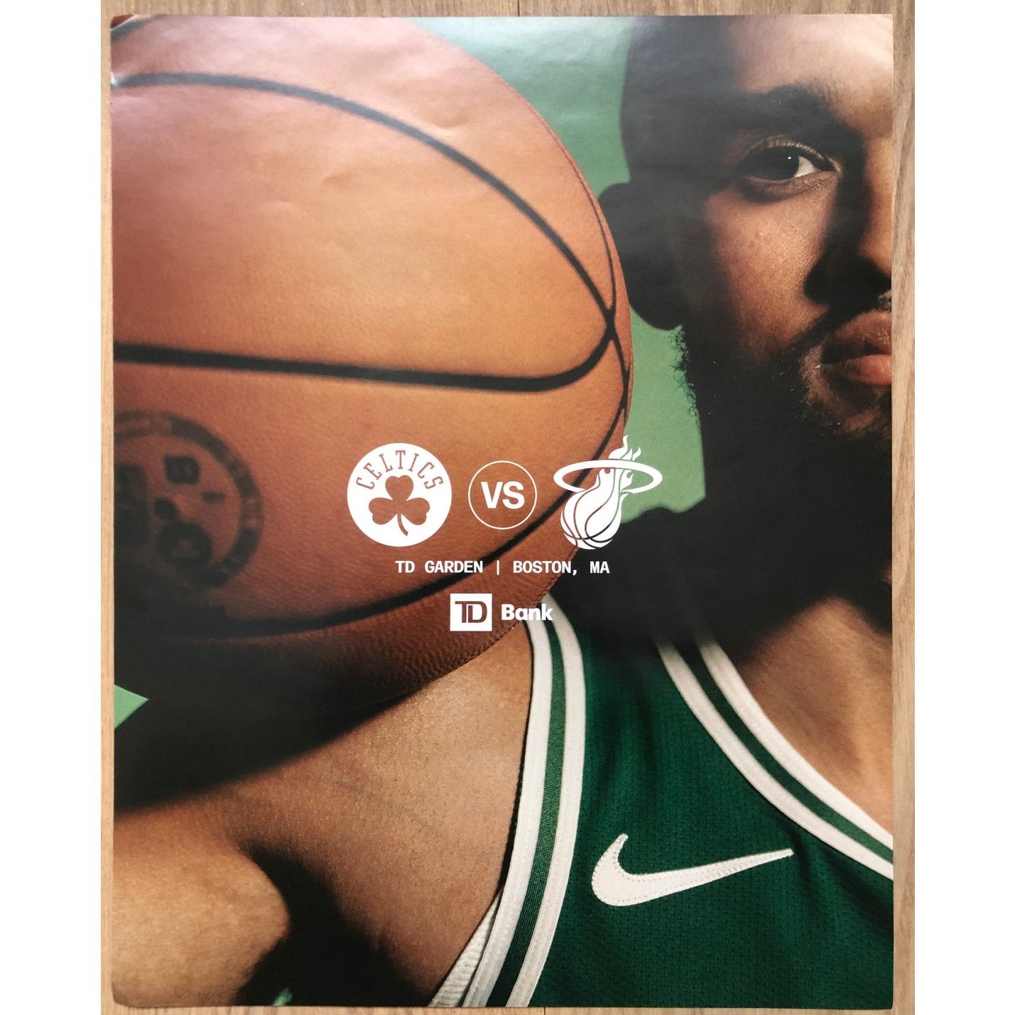NBA Boston Celtics v Miami Heat 12/19/25 Poster Derrick White Size ONE SIZE - 1 Thumbnail