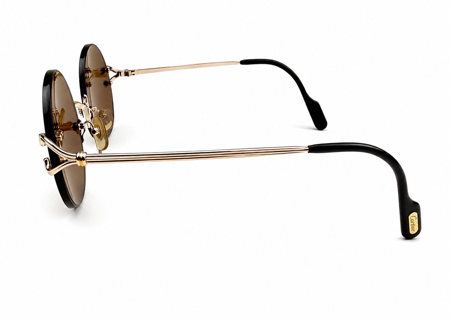 Cartier Vintage Cartier C-Decor Gold Sunglasses Size ONE SIZE - 12 Thumbnail