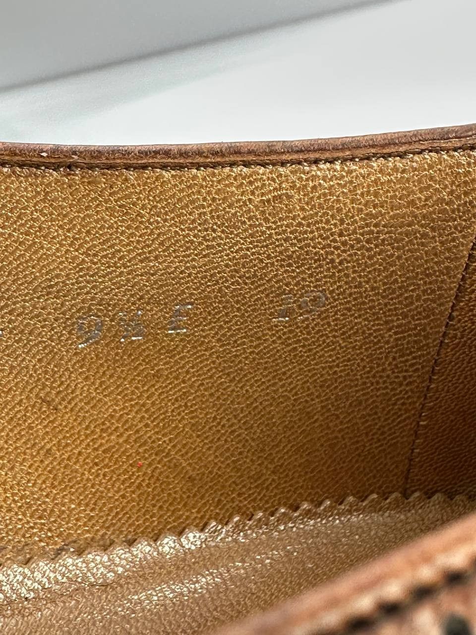 Bally Vintage Bally Goodyear Monk Strap Brogue Shoes 34037 Leather Size US 9.5 / EU 42-43 - 12 Thumbnail