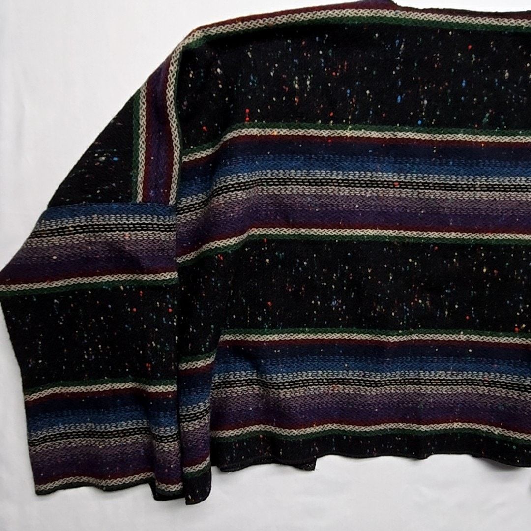 Chicos Vintage Poncho Cardigan Chico's Oversized Women Sweater Size L / US 10 / IT 46 - 8 Thumbnail