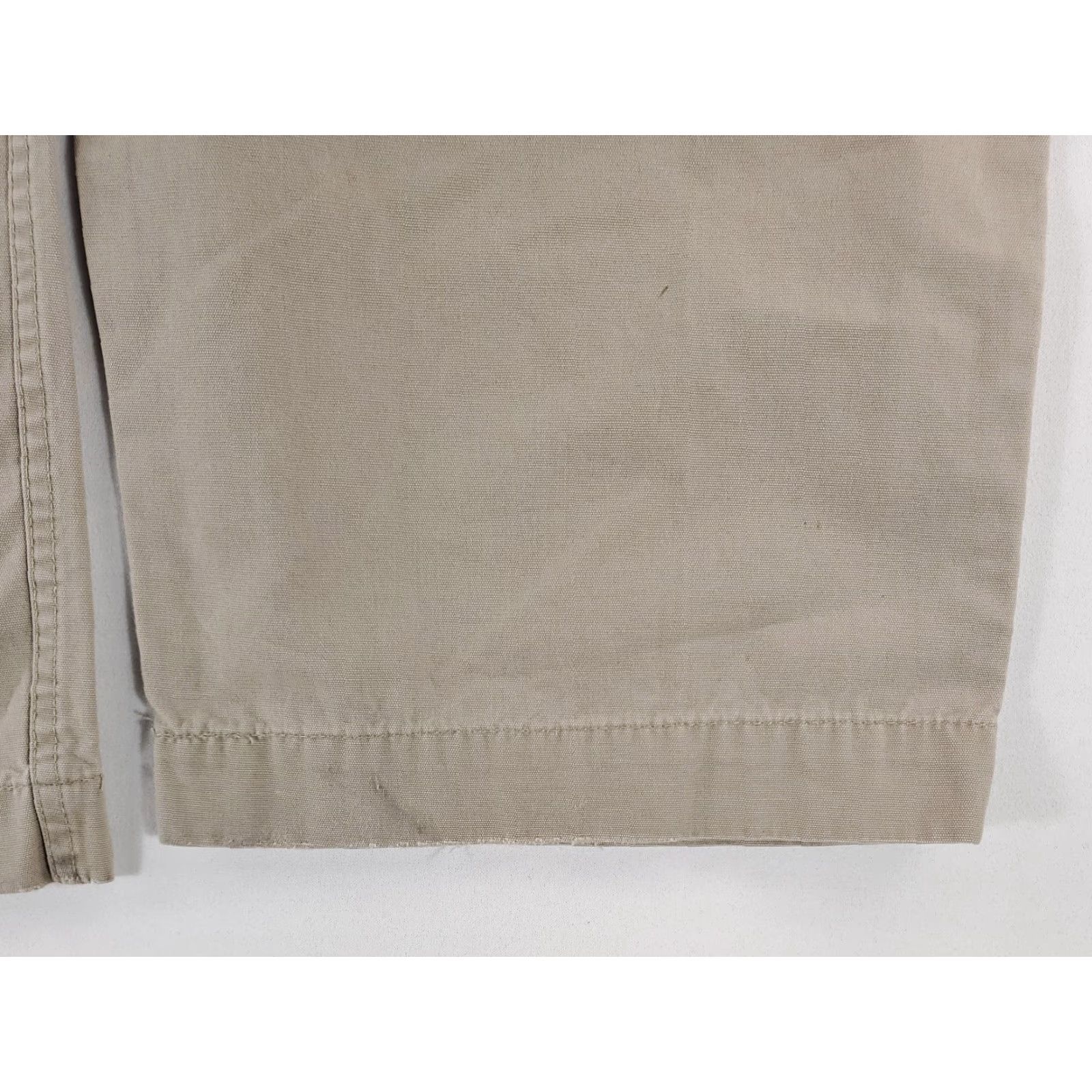 Levi's VINTAGE Levi's Baggy Khaki Pants Military Style Tan Mens 36x32 36x31 Actual Beige Inseam 31 Regular 36 Y2K Size US 36 / EU 52 - 6 Thumbnail