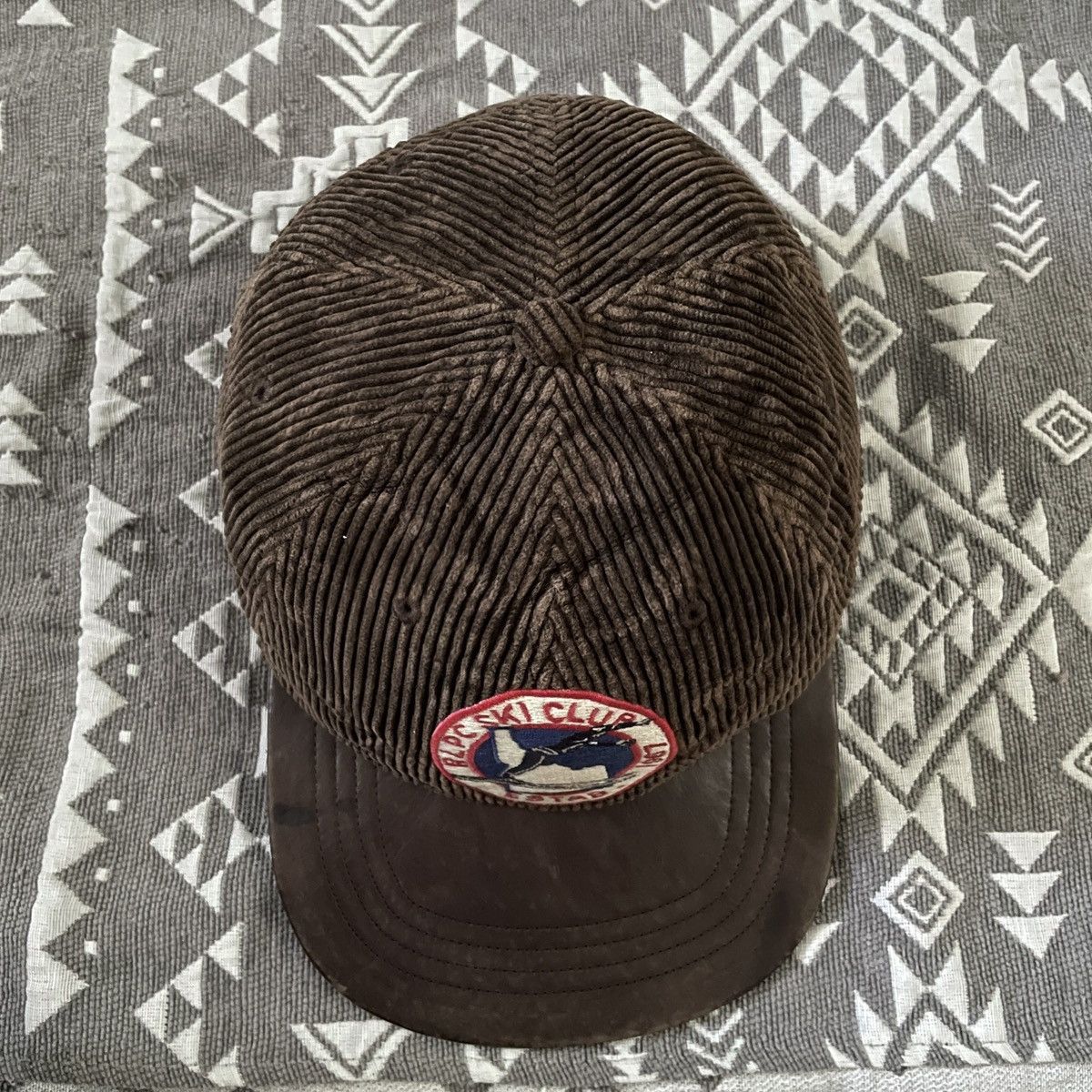 Polo Ralph Lauren Vintage polo Ski leather corduroy hats Size ONE SIZE - 5 Thumbnail