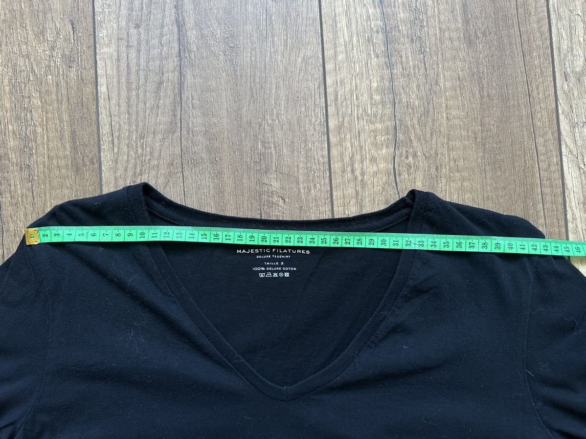 MAJESTIC FILATURES Majestic Filatures Taille 3 M black long sleeve Size M / US 6-8 / IT 42-44 - 6 Thumbnail