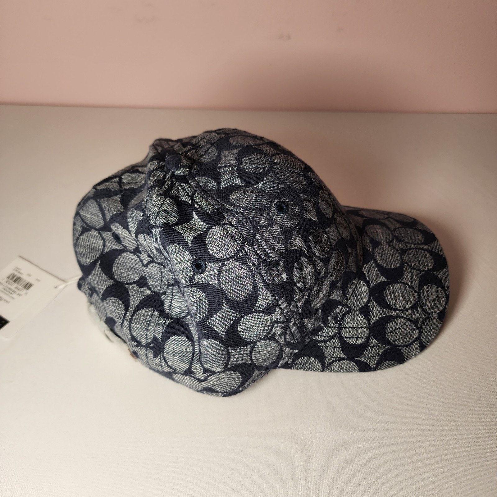 Coach Coach C6679 Blue Denim Chambray Adjustable Baseball Cap Hat Size ONE SIZE - 2 Thumbnail