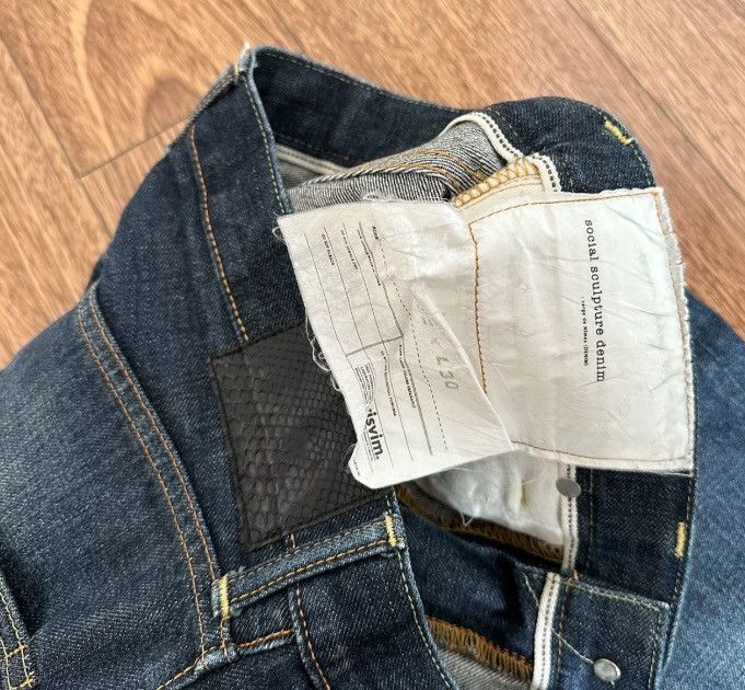 Visvim VISVIM SOCIAL SCULPTURE UNWASHED jeans2412-Nextarrow Size US 30 / EU 46 - 4 Thumbnail