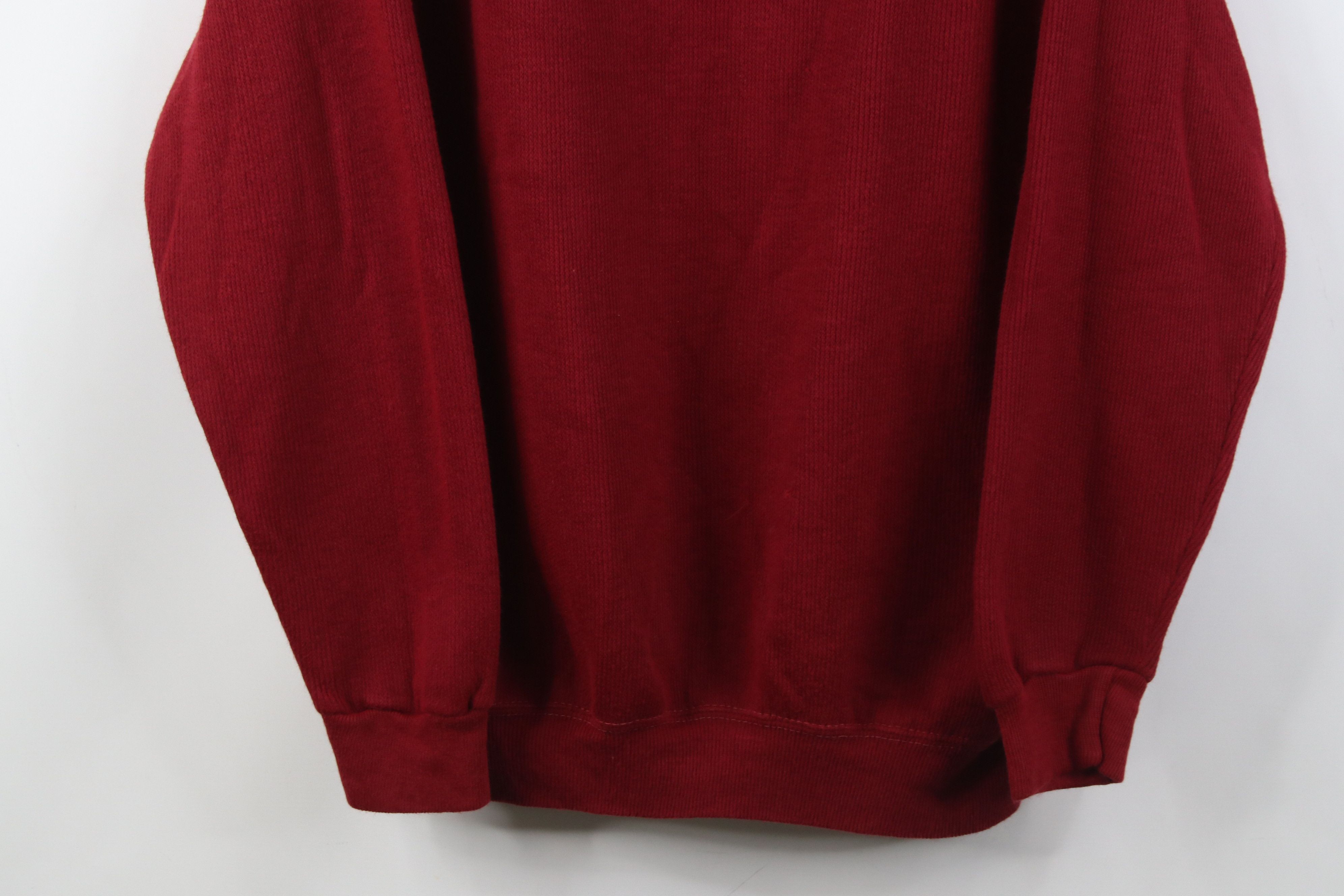 Vintage Vintage 60s 70s Streetwear Ribbed Knit Raglan Sweatshirt USA Size US XL / EU 56 / 4 - 3 Thumbnail
