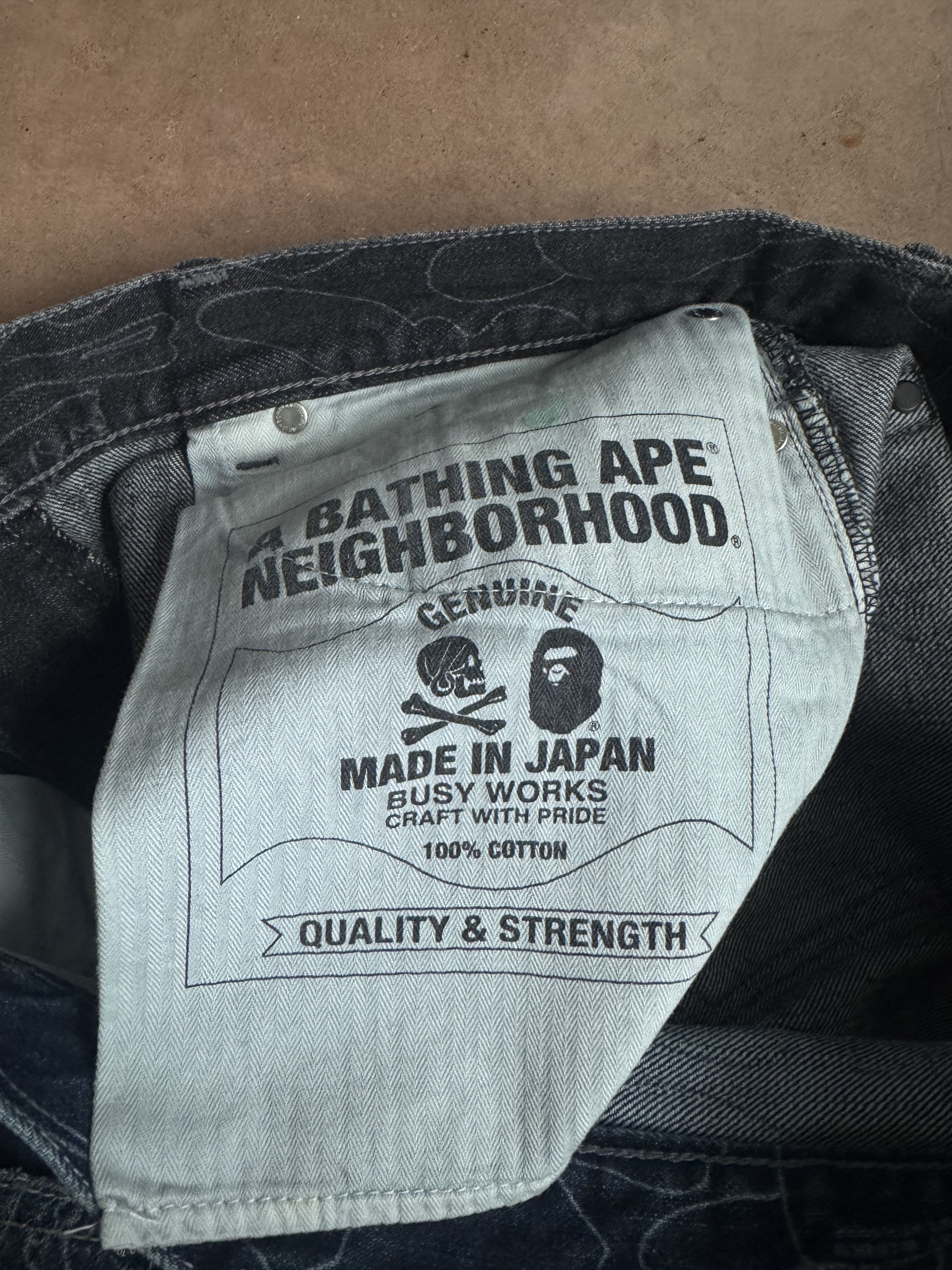 Bape × Neighborhood Bape x Neighborhood DP Jeans Size L 36 Size US 36 / EU 52 - 10 Thumbnail
