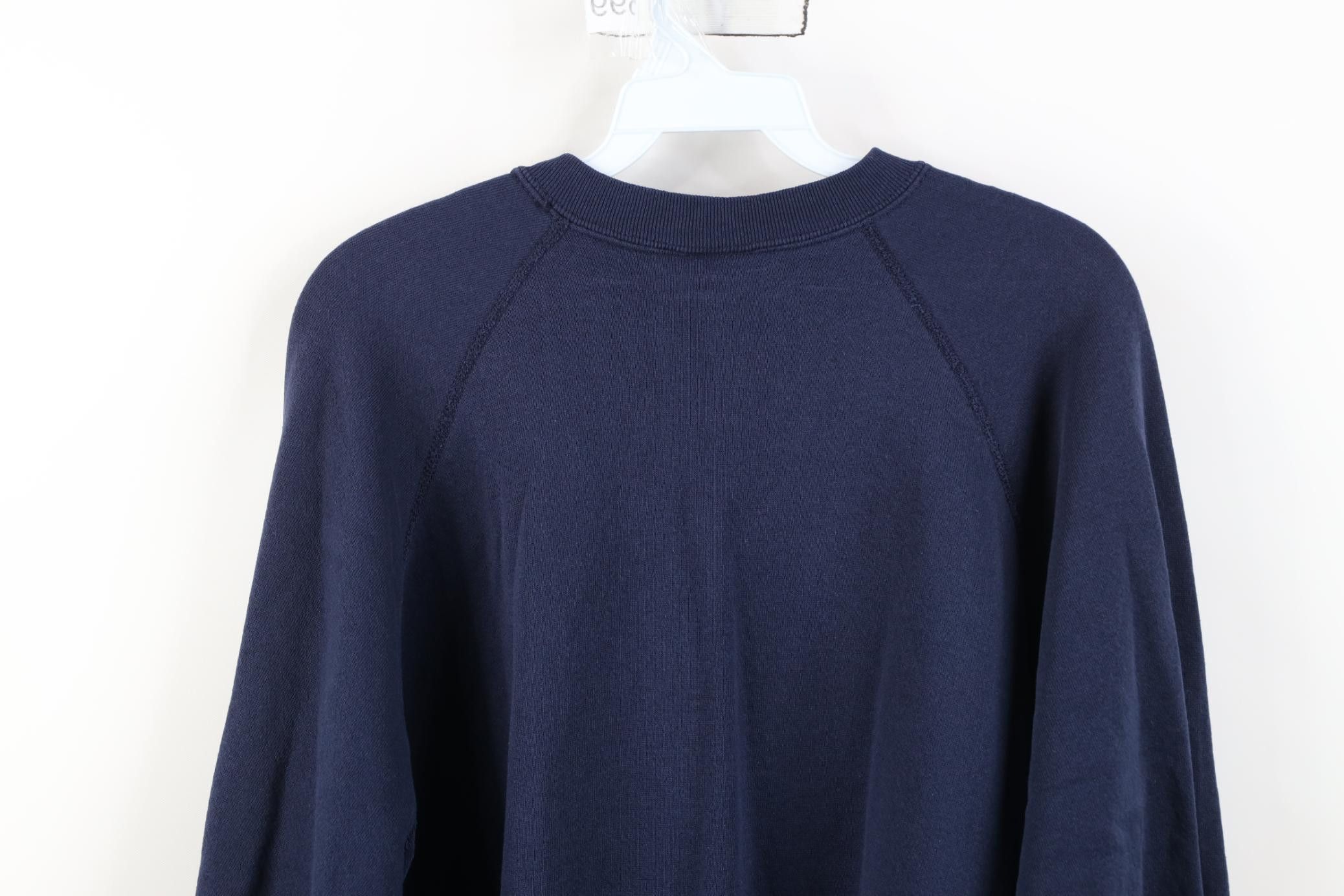 Vintage Vintage 90s Jesus Christian Psalm 13 6:1 Crewneck Sweatshirt Size XL / US 12-14 / IT 48-50 - 12 Thumbnail