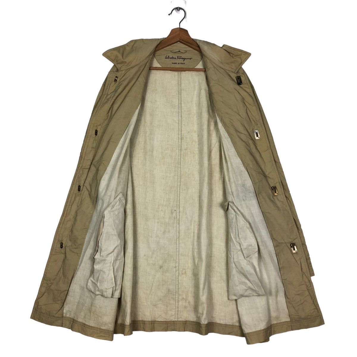 Japanese Brand 🔥Biker Parka Wax Jacket Salvatore Ferragamo Italy Size US M / EU 48-50 / 2 - 13 Thumbnail