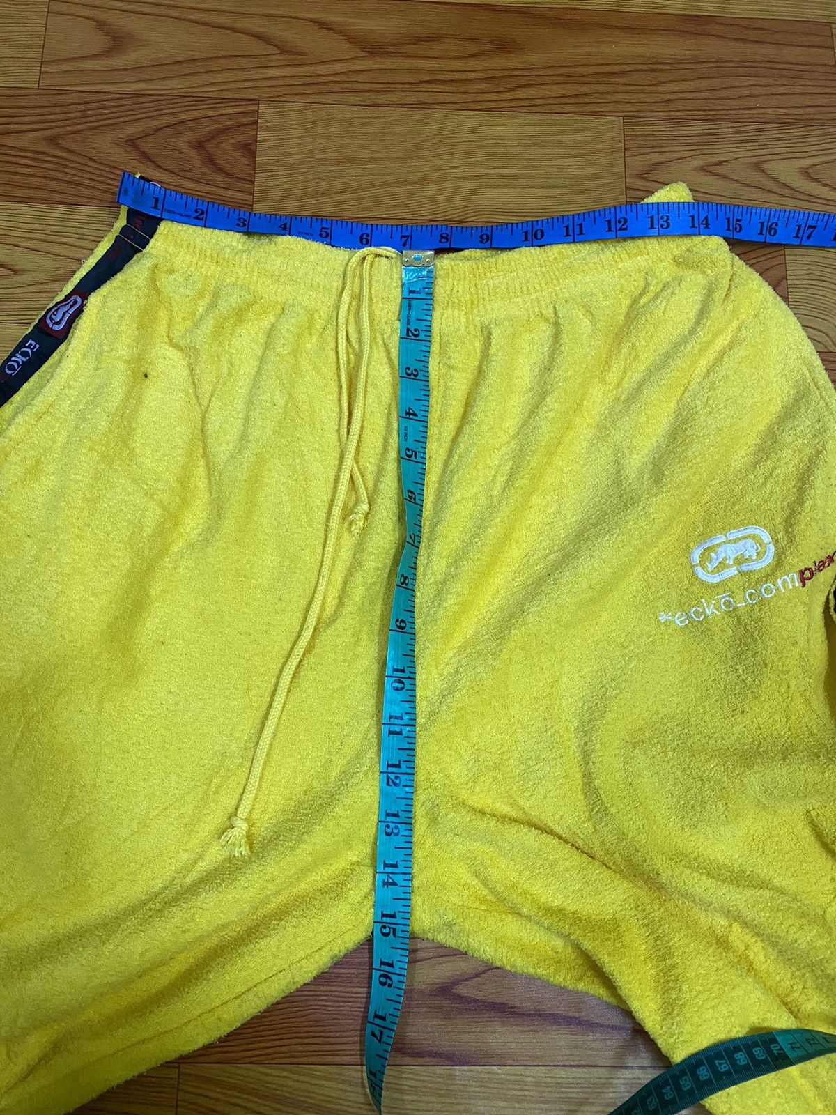 Ecko Unltd. × Vintage Vintage Ecko Baggy Sweatpant Side Tape Size US 31 - 6 Thumbnail