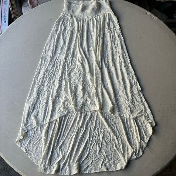 Free People FREE PEOPLE BEACH WHITE SKIRT SZ MEDIUM M Size 24" / US 00 / IT 34 - 1 Thumbnail