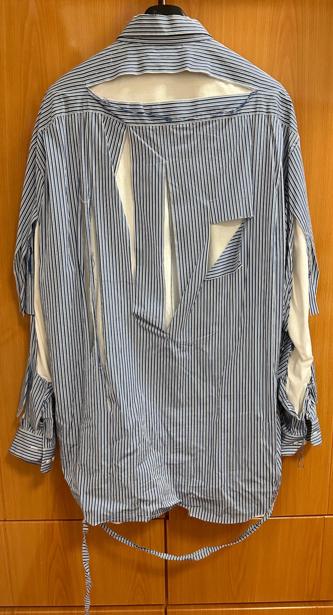 Balenciaga Balenciaga Layered Destroyed Shirt Size US M / EU 48-50 / 2 - 2 Thumbnail