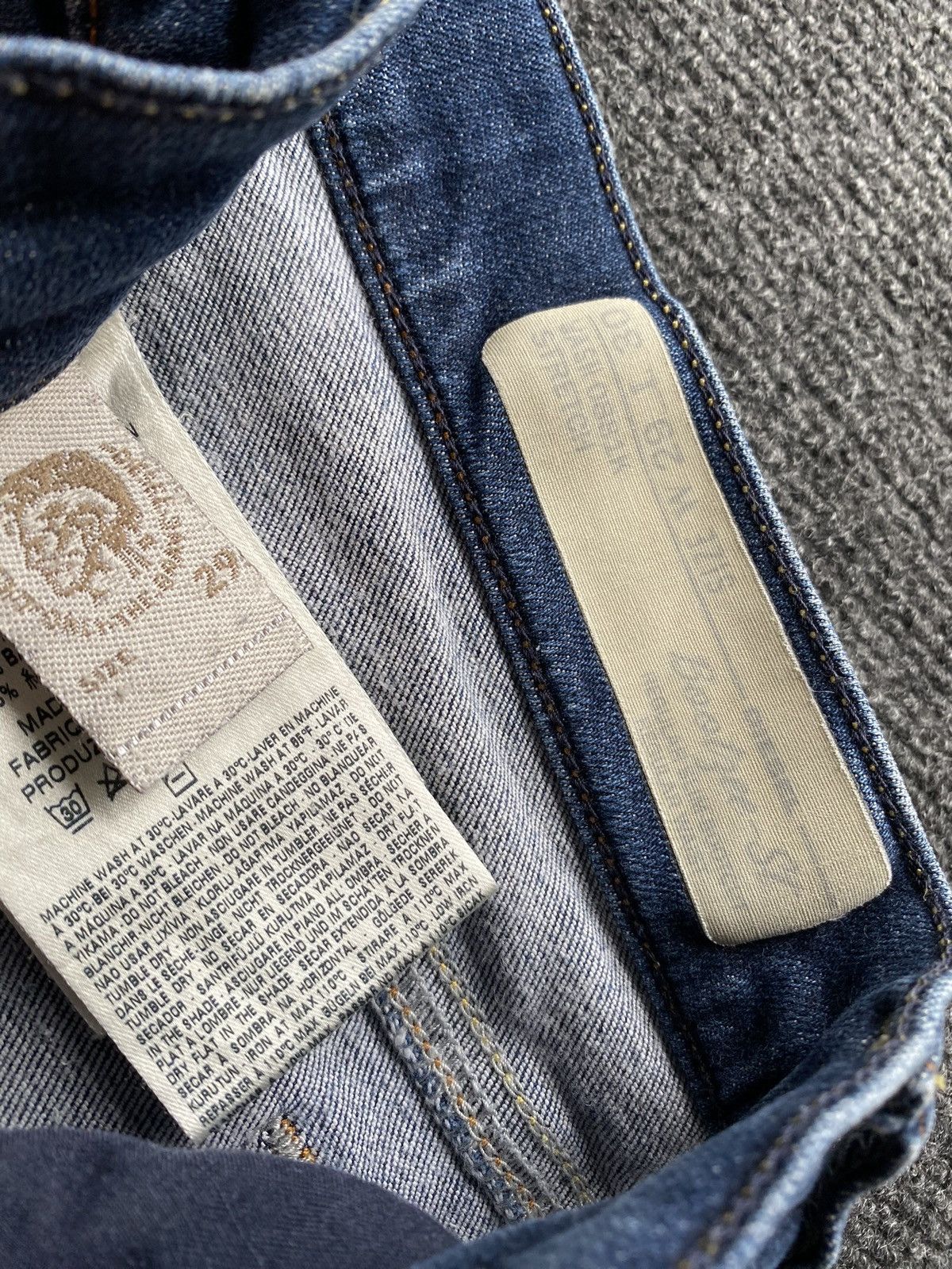 Diesel 🔥Opium Punk Diesel Bootcut Bootzee-st Blue jeans 29 sexy y2k Size 29" - 3 Thumbnail