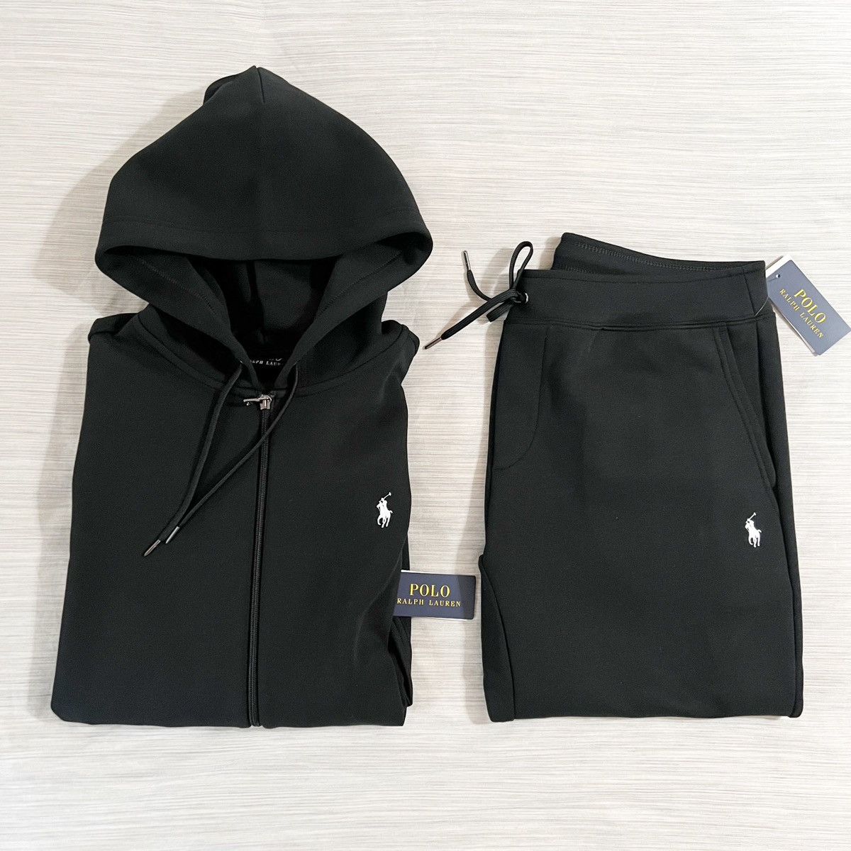 Polo Ralph Lauren Polo Ralph Lauren Double Knit Tech Fleece Jogger Sweatsuit Grailed