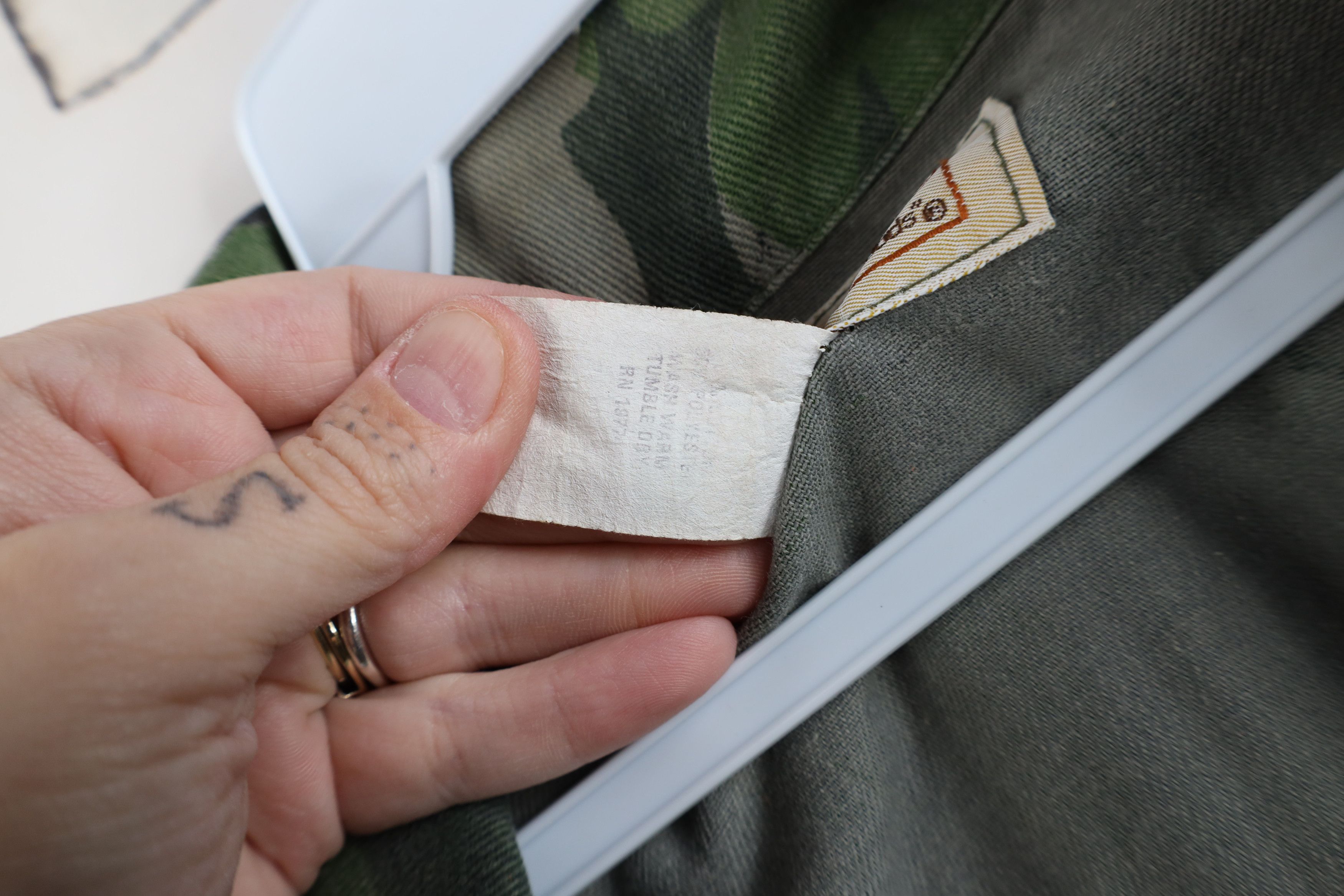 Vintage Vintage 80s 90s Streetwear Camouflage Field Shirt Jacket USA Size US XXL / EU 58 / 5 - 9 Thumbnail