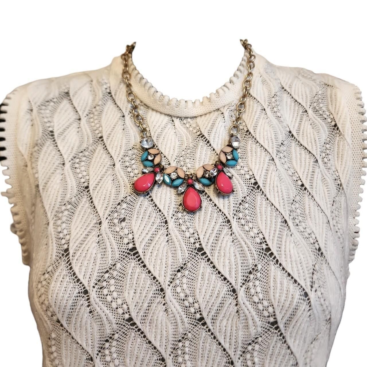 Vintage Vintage Crochet Tank Top Size L / US 10 / IT 46 - 3 Thumbnail