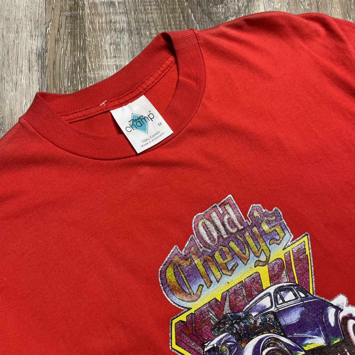 Chevrolet × Vintage 1980s Chevys Don’t Die Vintage Car Tee Shirt Mens Medium 80s Size US M / EU 48-50 / 2 - 3 Thumbnail