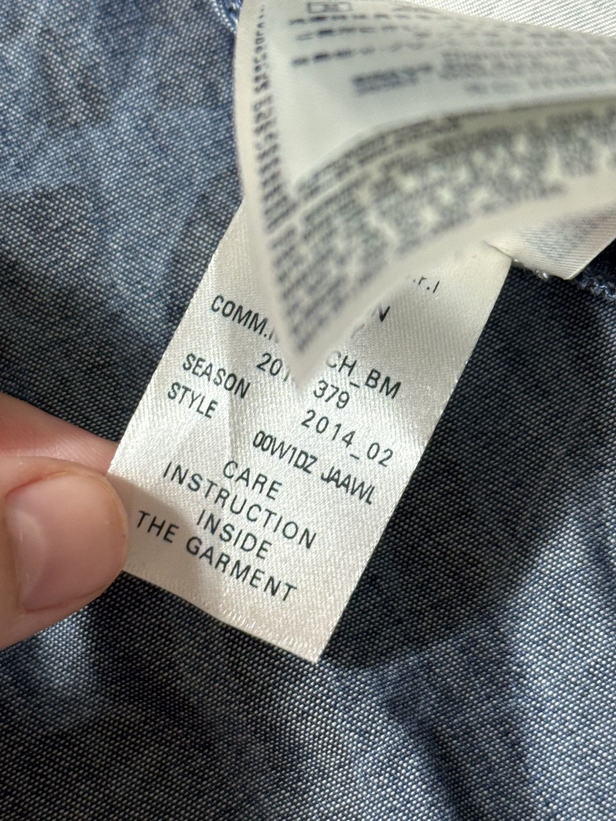 John Galliano VINTAGE GALLIANO GAZETTE JEANS STYLE SHIRT Size S / US 4 / IT 40 - 8 Thumbnail