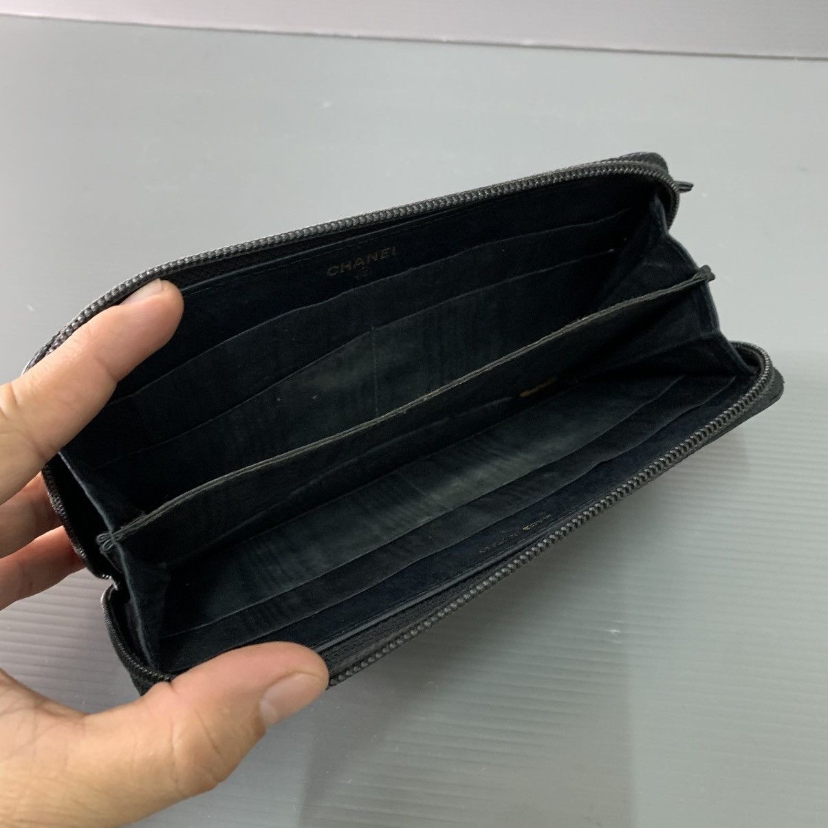 Chanel Chanel Leather Caviar Long Wallet Size ONE SIZE - 11 Thumbnail