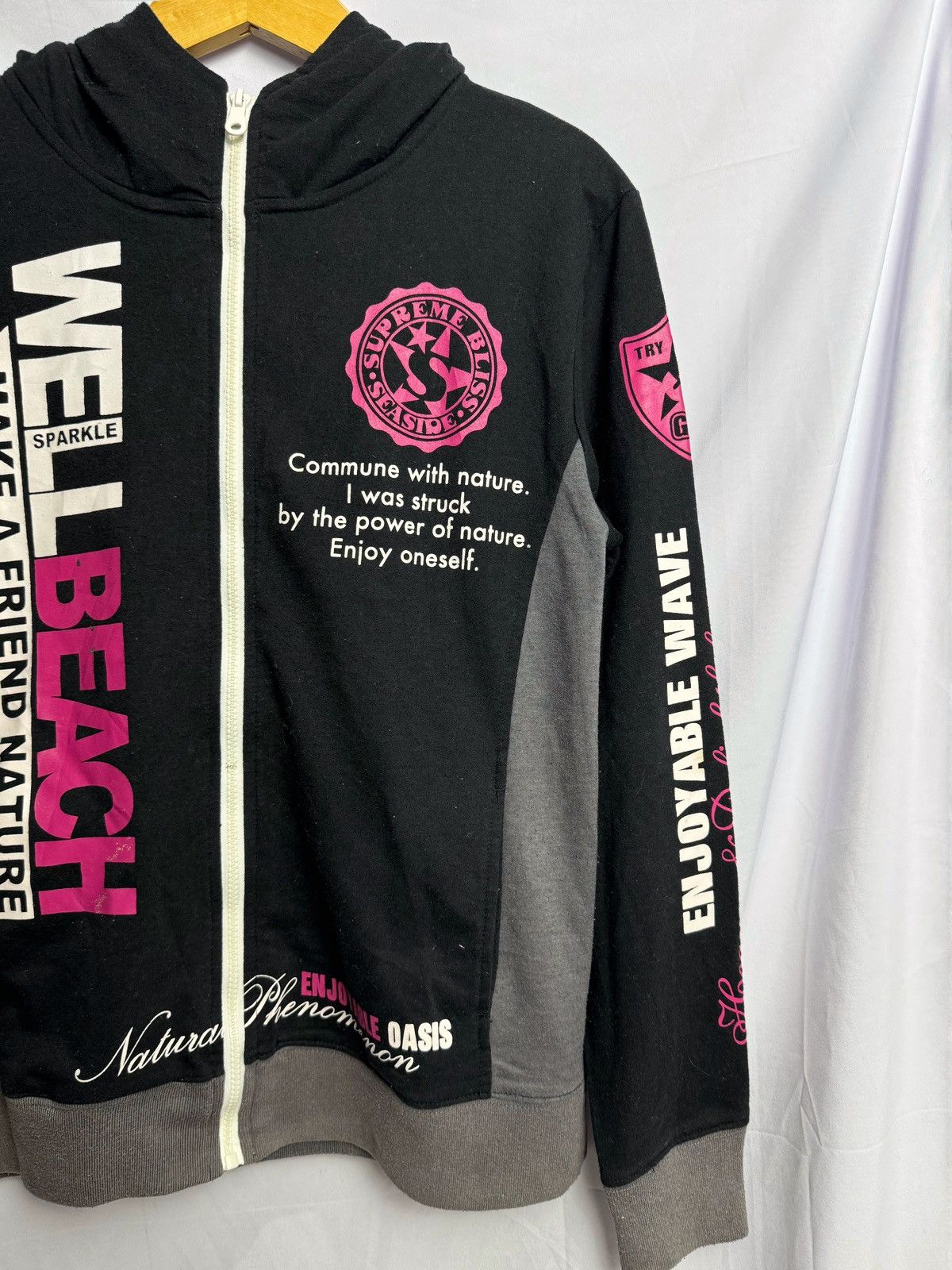 Japanese Brand JAPANESE POEM OASIS VACHE HOODIE Size US M / EU 48-50 / 2 - 3 Thumbnail