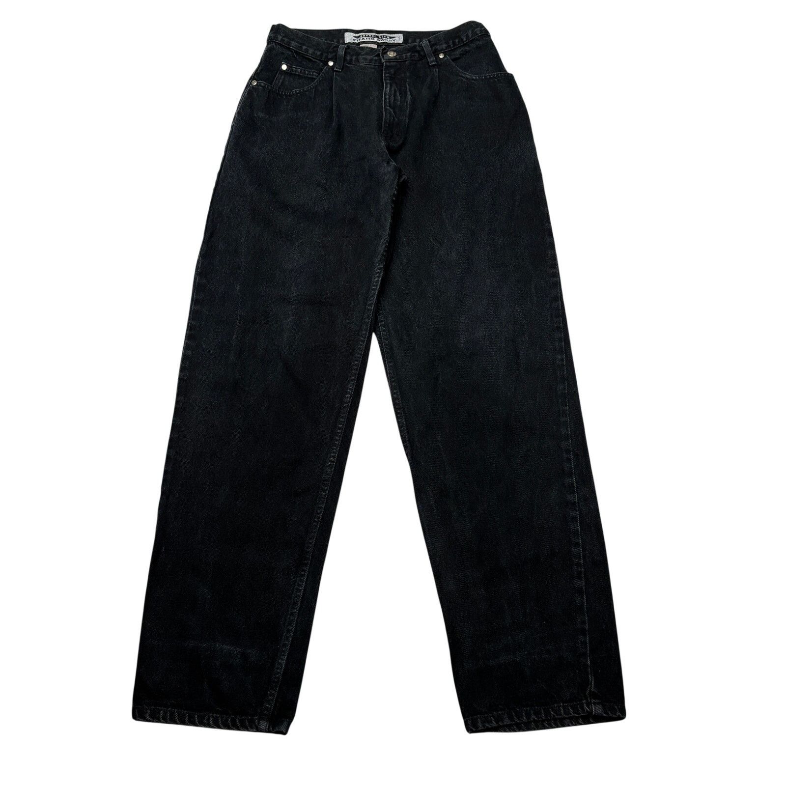 Anchor Blue × Vintage VTG Anchor Blue Pleated Baggy Jeans Men's 28x32 Y2K Skater Size US 28 / EU 44 - 1 Thumbnail