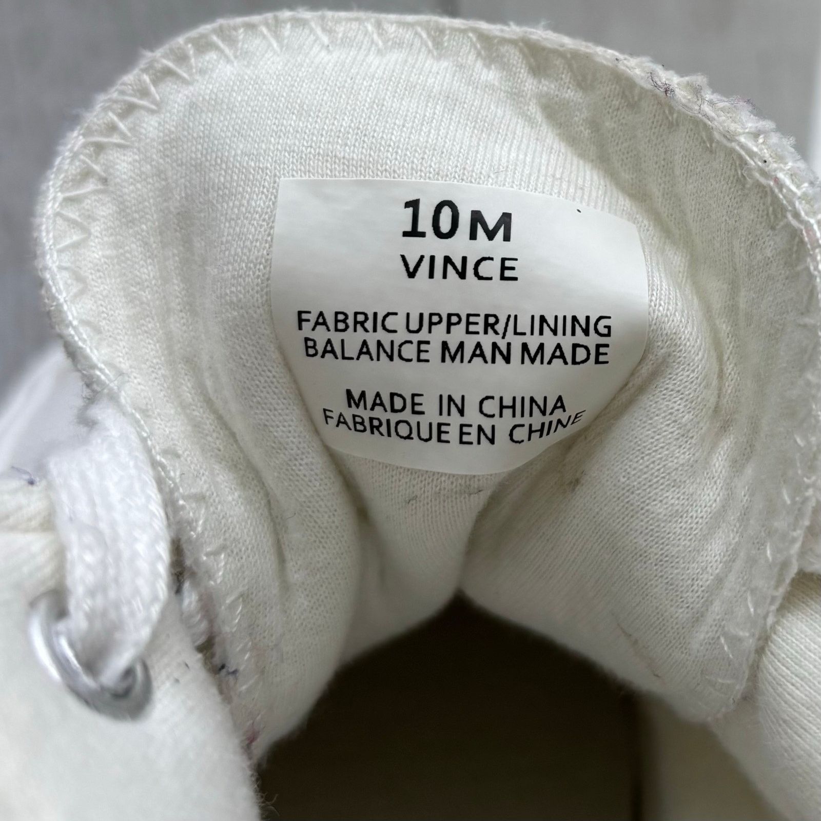 Other Sincerely Jules Vince White Canvas Low-Top Sneakers Size 10 Size US 10 / IT 40 - 6 Thumbnail