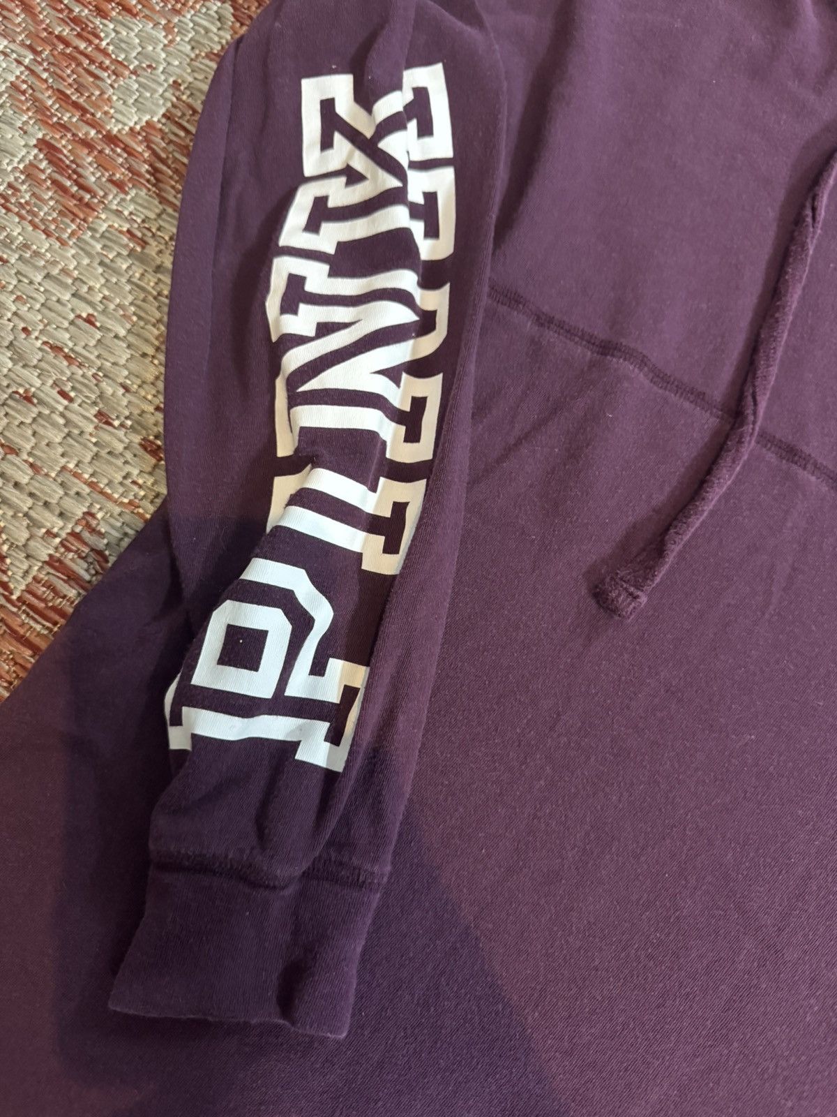 Pink Y2K VTG Women’s Pink Victoria Secret Thin Hoodie XS Size XS / US 0-2 / IT 36-38 - 3 Thumbnail