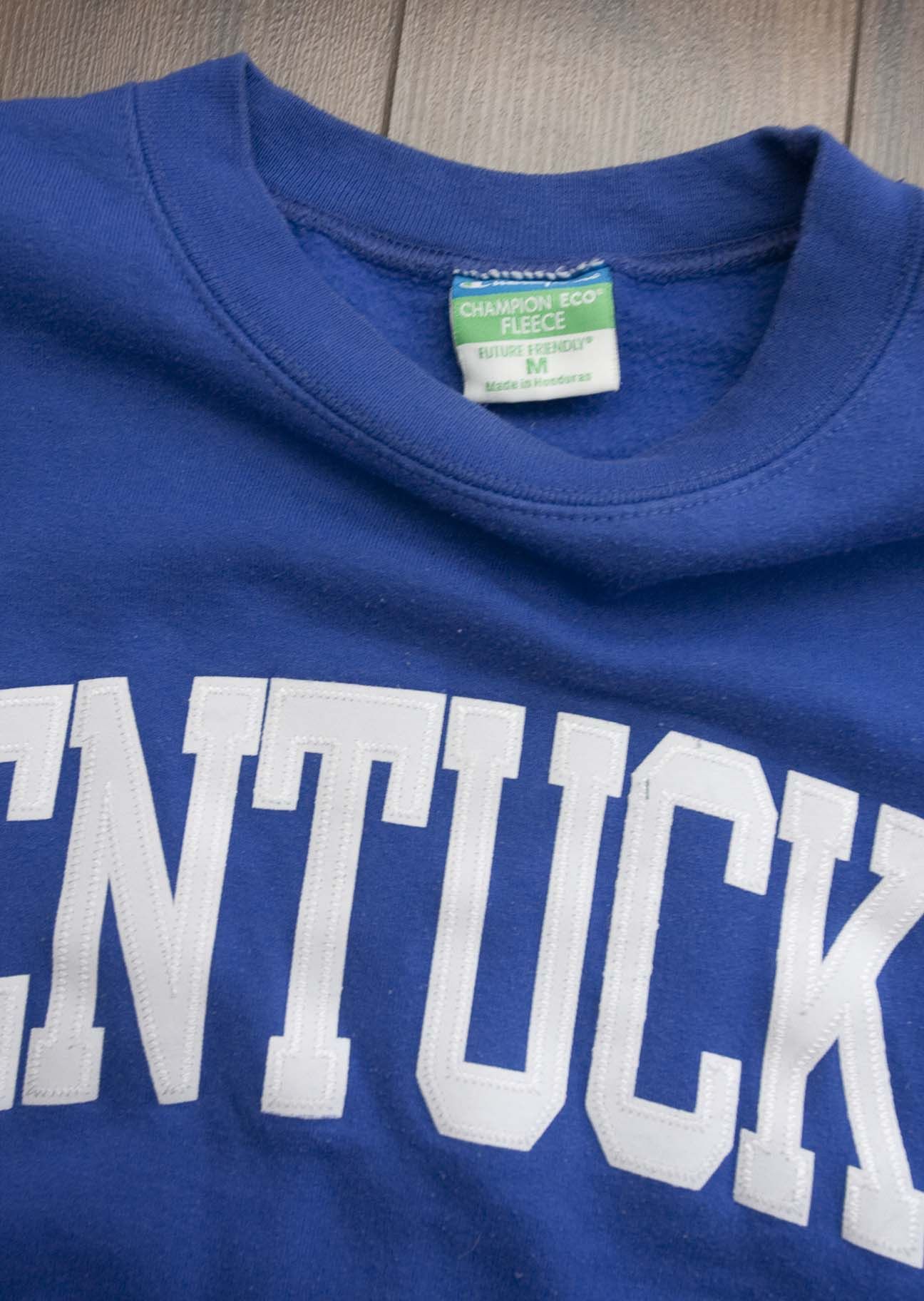 Champion × NCAA Kentucky Wildcats Sweatshirt NCAA Size M Champion Blue Size US M / EU 48-50 / 2 - 2 Thumbnail