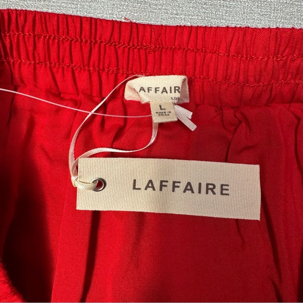 Other NWT New Laffair Red Embroidered Layered Maxi Skirt Size L Size 36" / US 14 / IT 50 - 6 Thumbnail