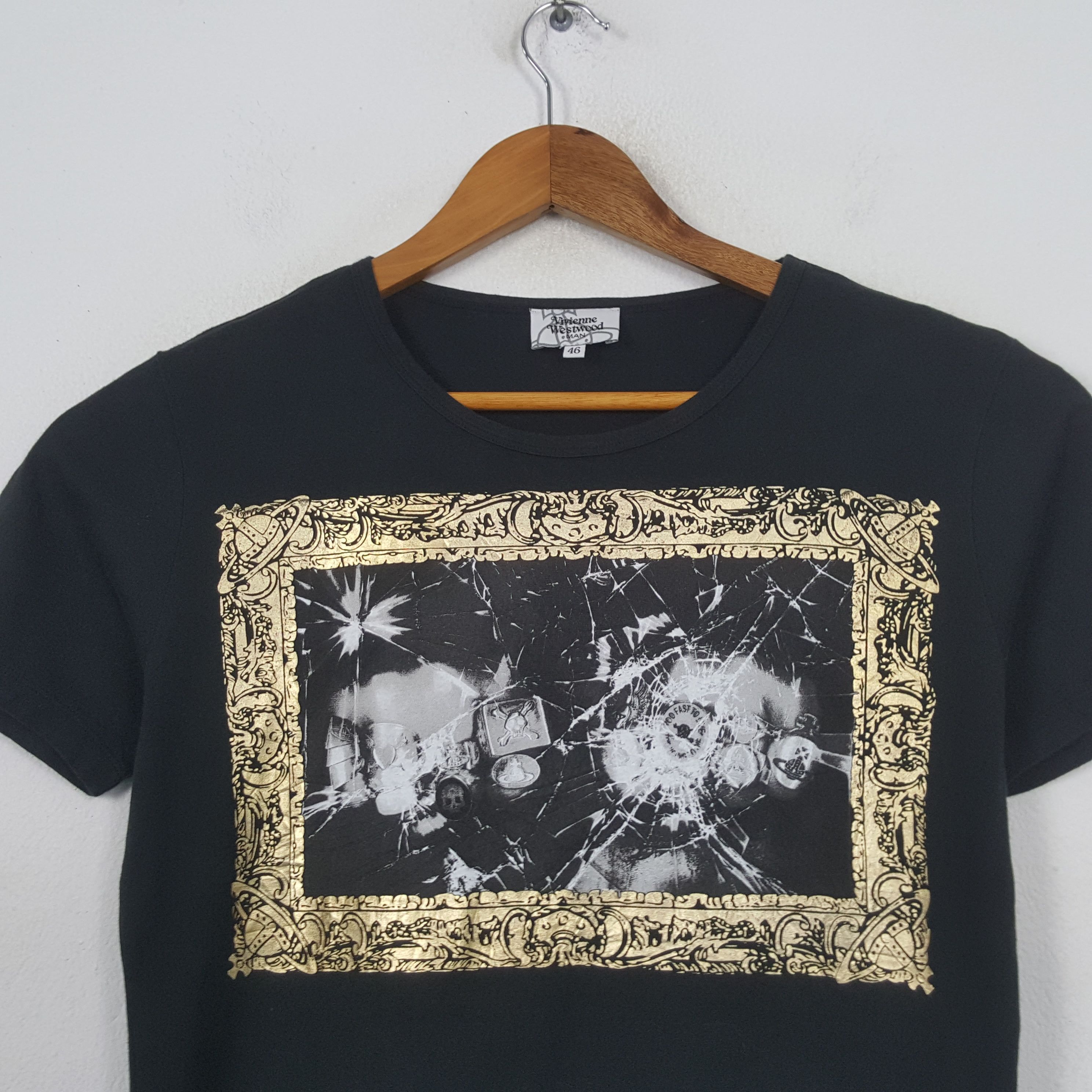 Vivienne Westwood Vintage Vivienne Westwood Fashion Designer Brand T-shirt RR1 Size US M / EU 48-50 / 2 - 2 Thumbnail