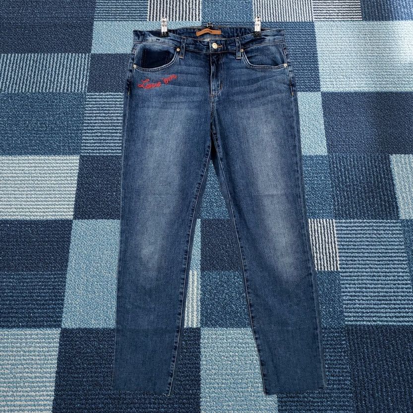 Vintage Joe's Jeans Jeans Women 26 The Smith Mid Rise Straight Ankle Medium Wash Blue Denim Size 26" / US 2 / IT 38 - 1 Thumbnail